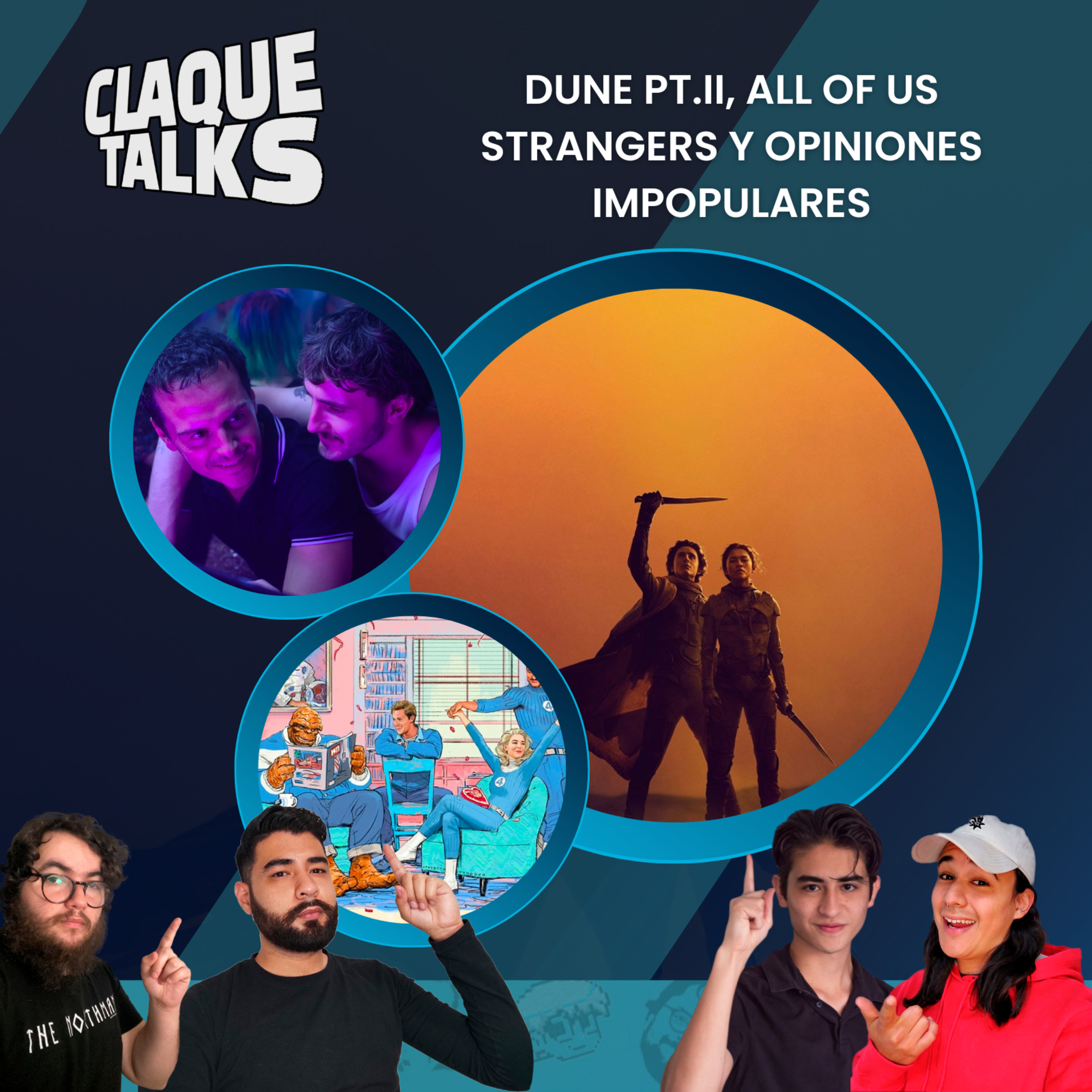ClaqueTalks - Dune 2 (pt.2), All of Us Strangers y opiniones impopulares de cine episode artwork