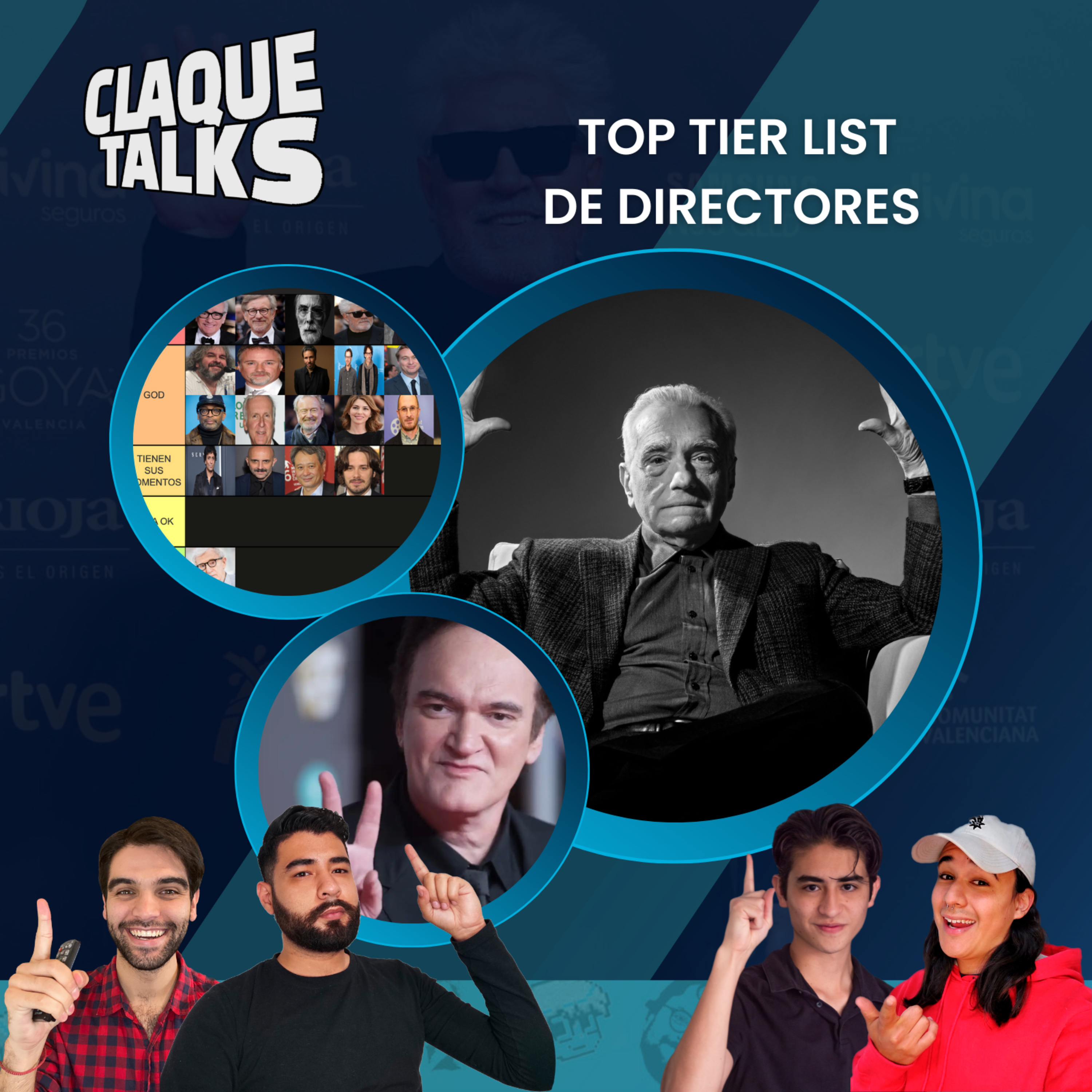 ClaqueTalks - Los mejores directores de la actualidad (Tierlist) episode artwork