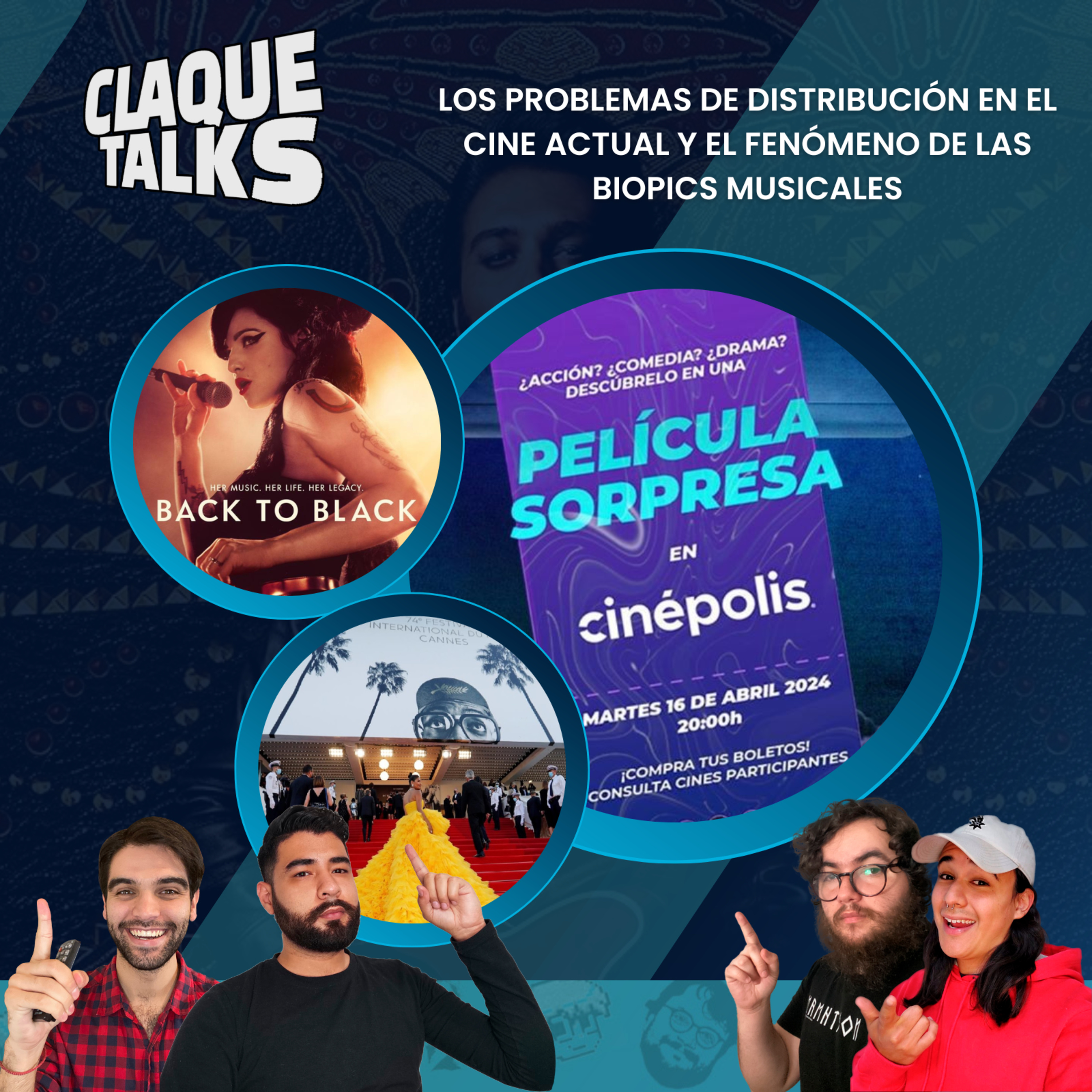 ClaqueTalks - Los problemas de distribución en el cine actual y el fenómeno de las biopics musicales episode artwork