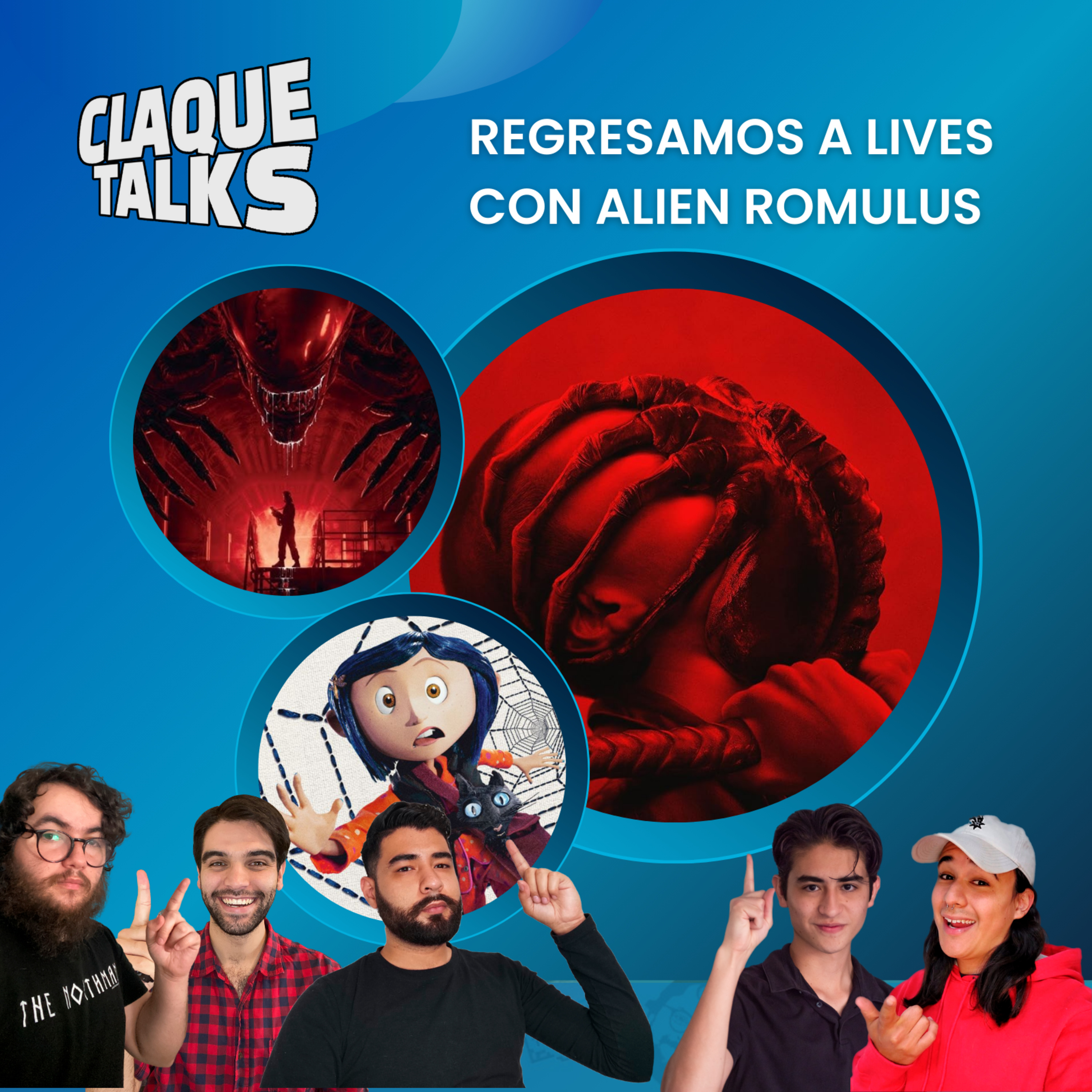 ClaqueTalks: En vivo con los seguidores, Alien Romulus y ¿Quién es el más mamador? episode artwork