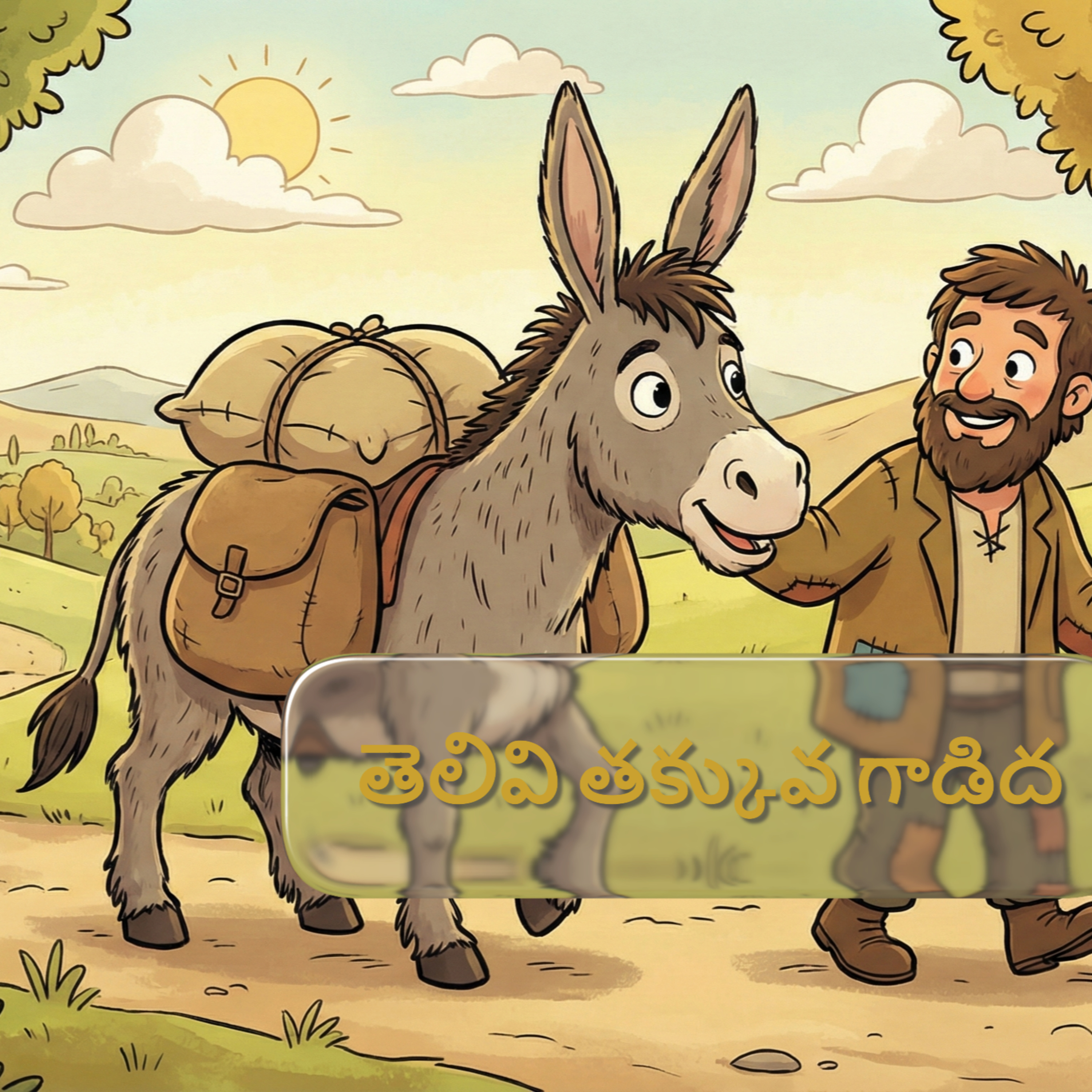 Telivi takkuva gadida - foolish donkey  episode artwork