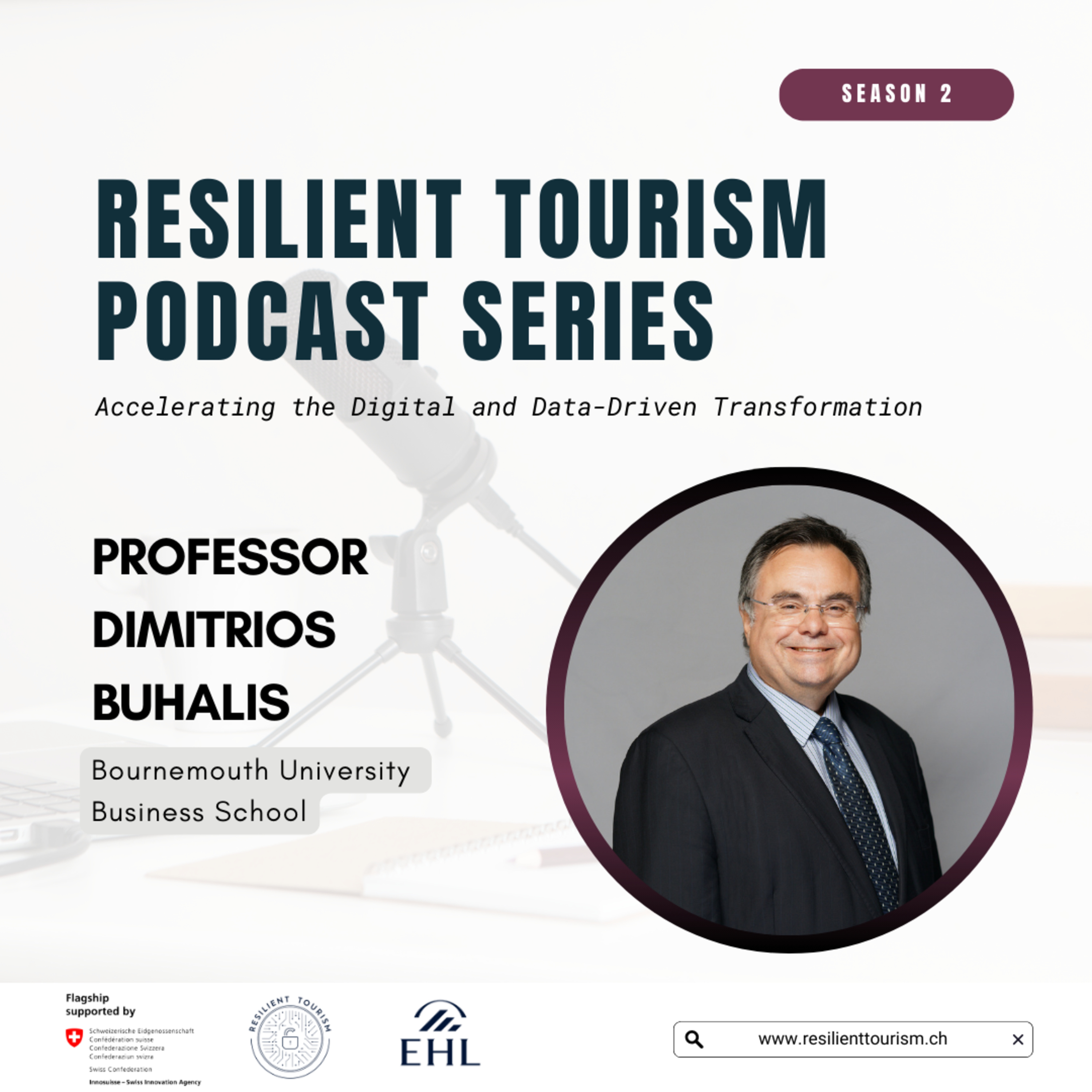 Resilient Tourism Podcast Series - Accelerating the Digital and Data-Driven Transformation