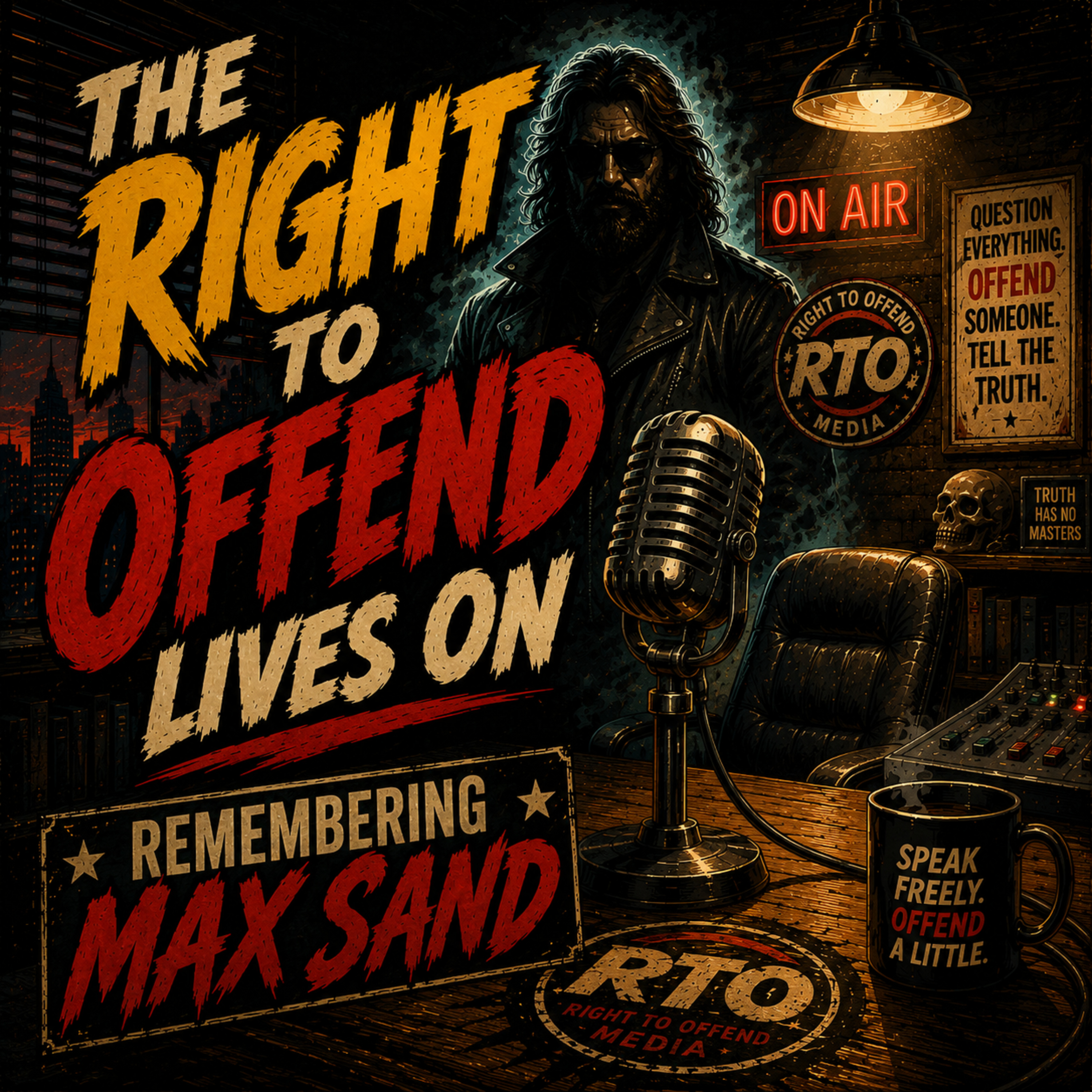 The Right To Offend Lives On | Remembering Max Sand episode artwork