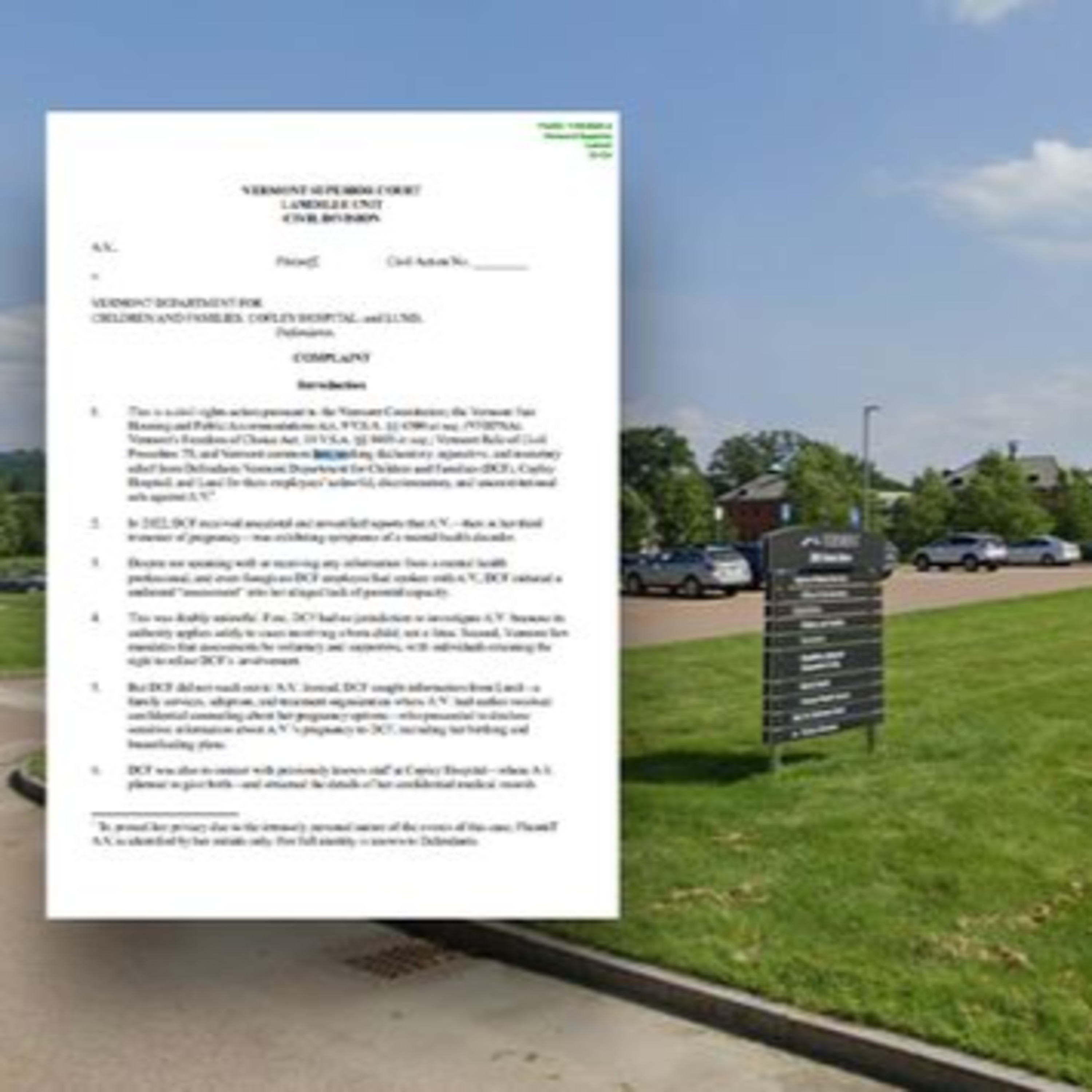 Vermont lawsuit challenges the surveillance of pregnant women episode artwork