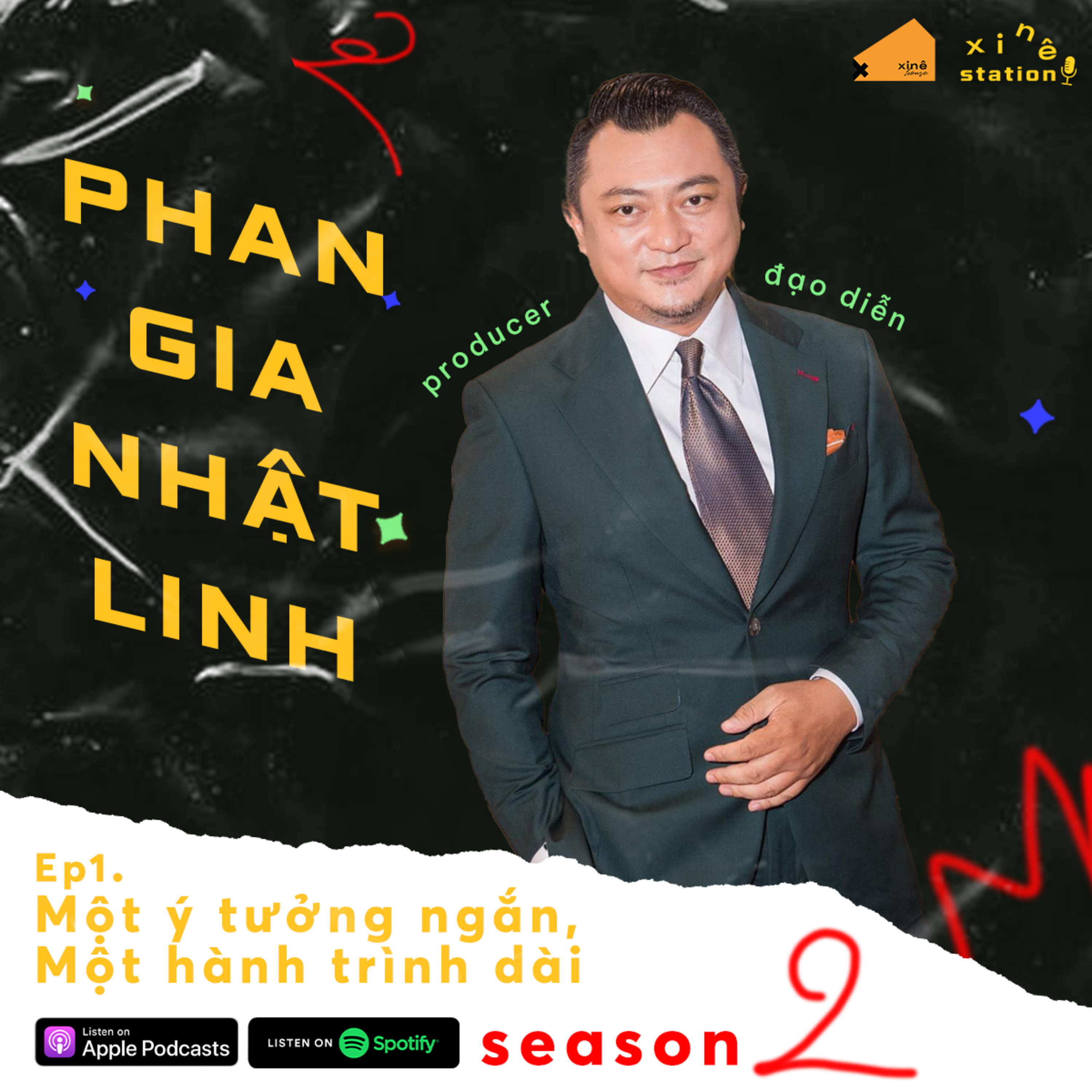 Xinê Station #9: MỘT Ý TƯỞNG NGẮN, MỘT HÀNH TRÌNH DÀI - Đạo diễn/ Nhà sản xuất Phan Gia Nhật Linh episode artwork