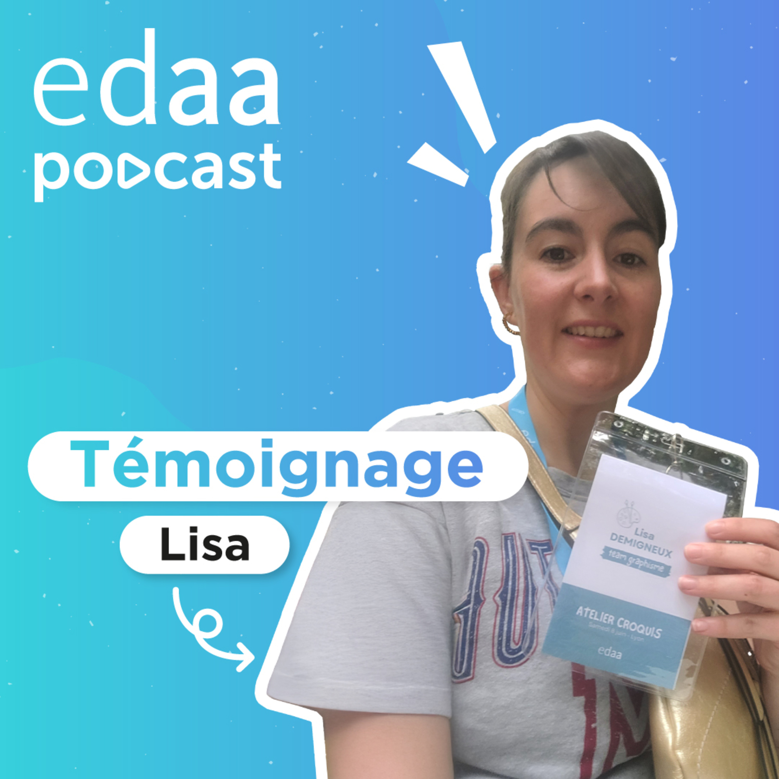 D'infirmière à graphiste : la reconversion professionnelle de Lisa episode artwork
