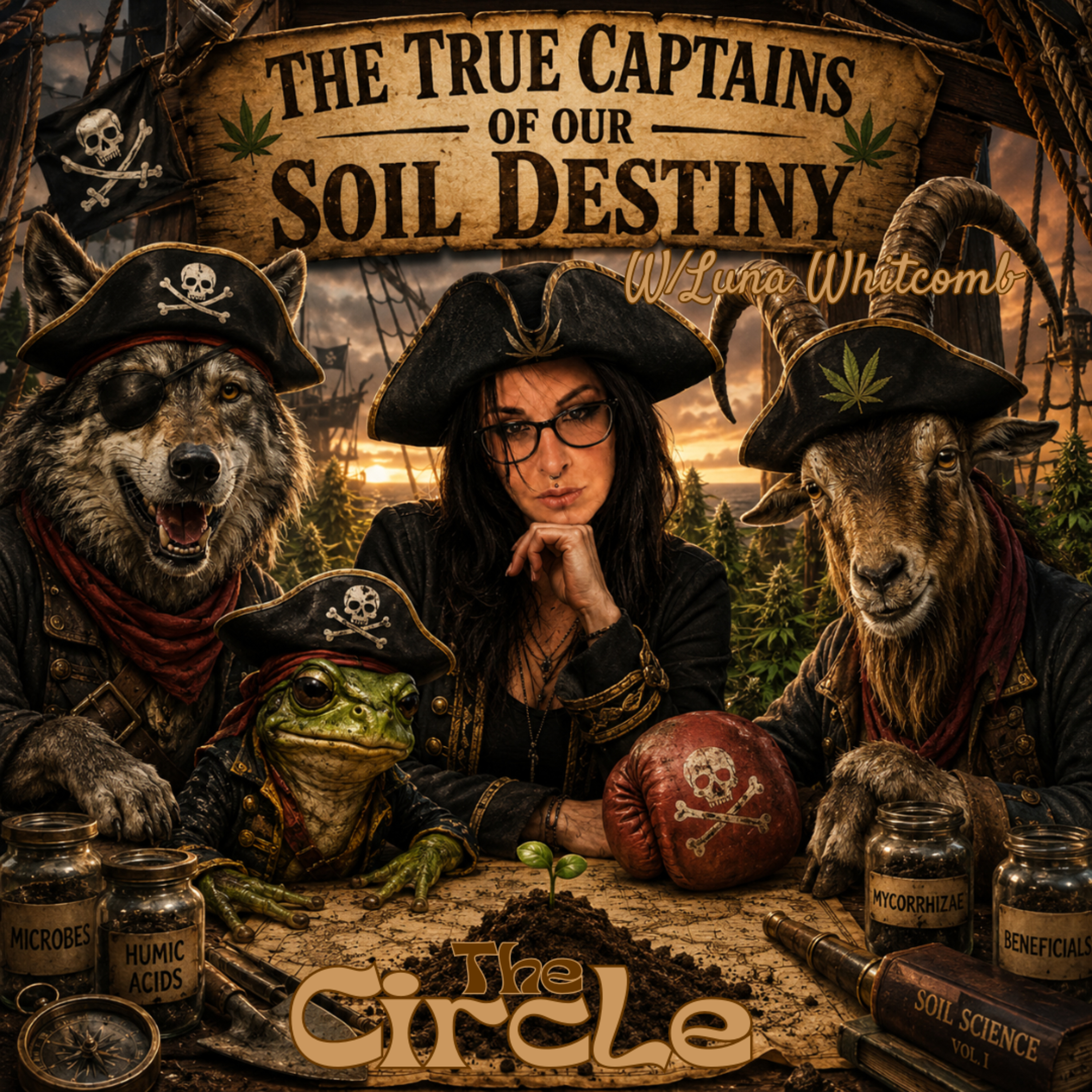 THE CIRCLE Presents The True Captains of Our Soil Destiny W/ Luna Whitcomb episode artwork