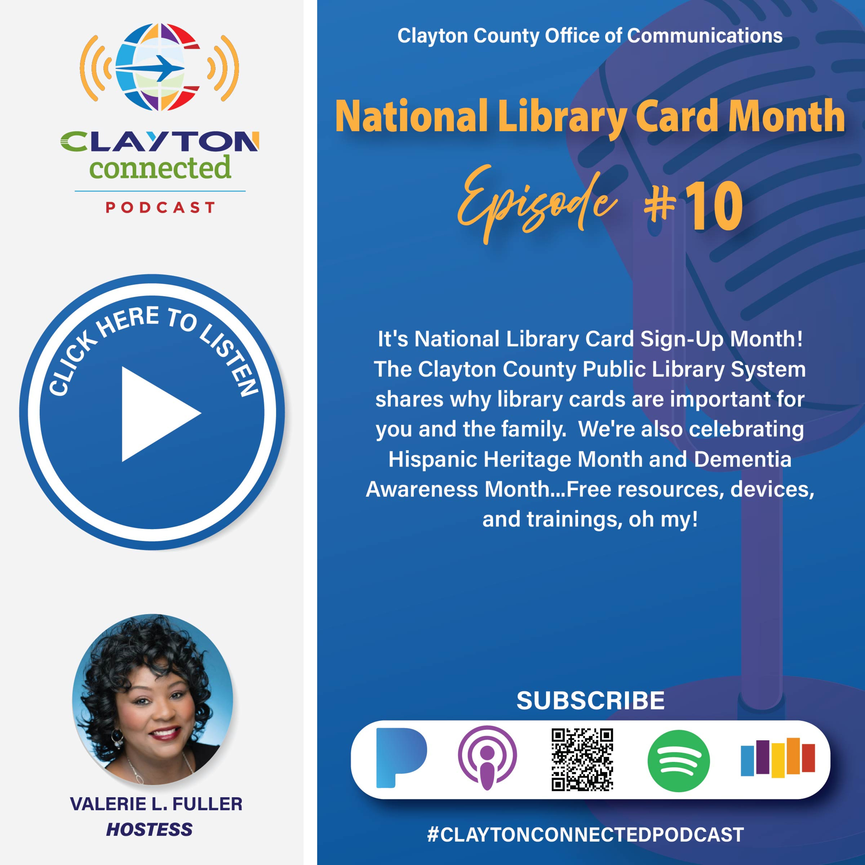 Office of Communications Clayton connected Podcast