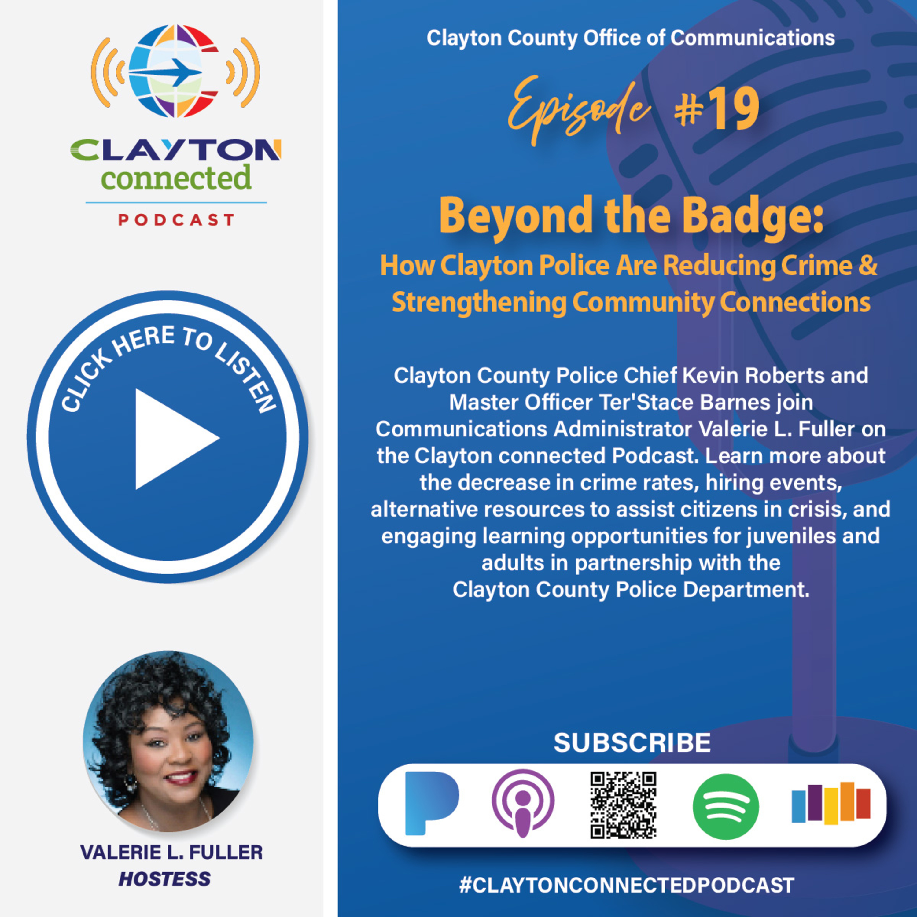 Office of Communications Clayton connected Podcast