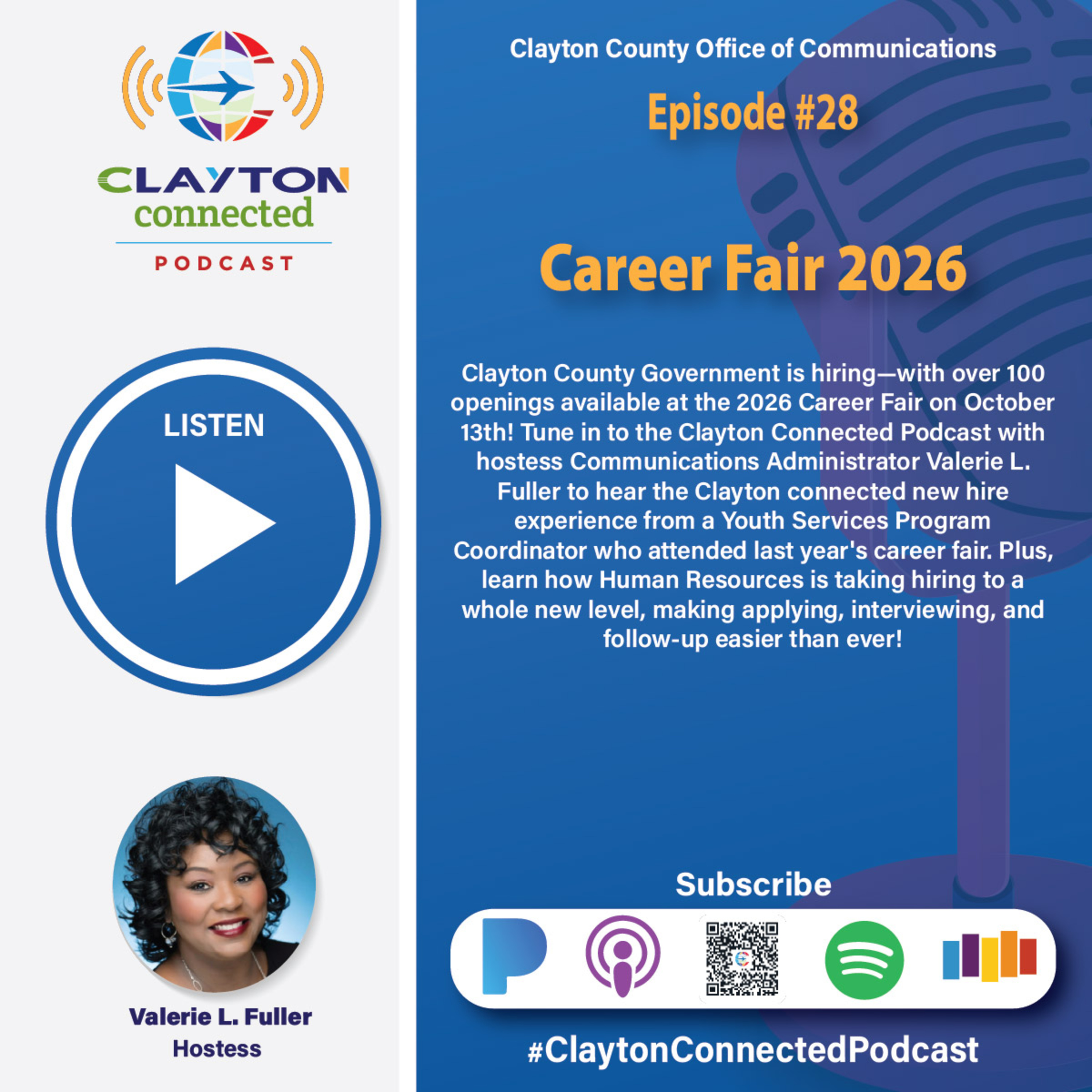 Office of Communications Clayton connected Podcast
