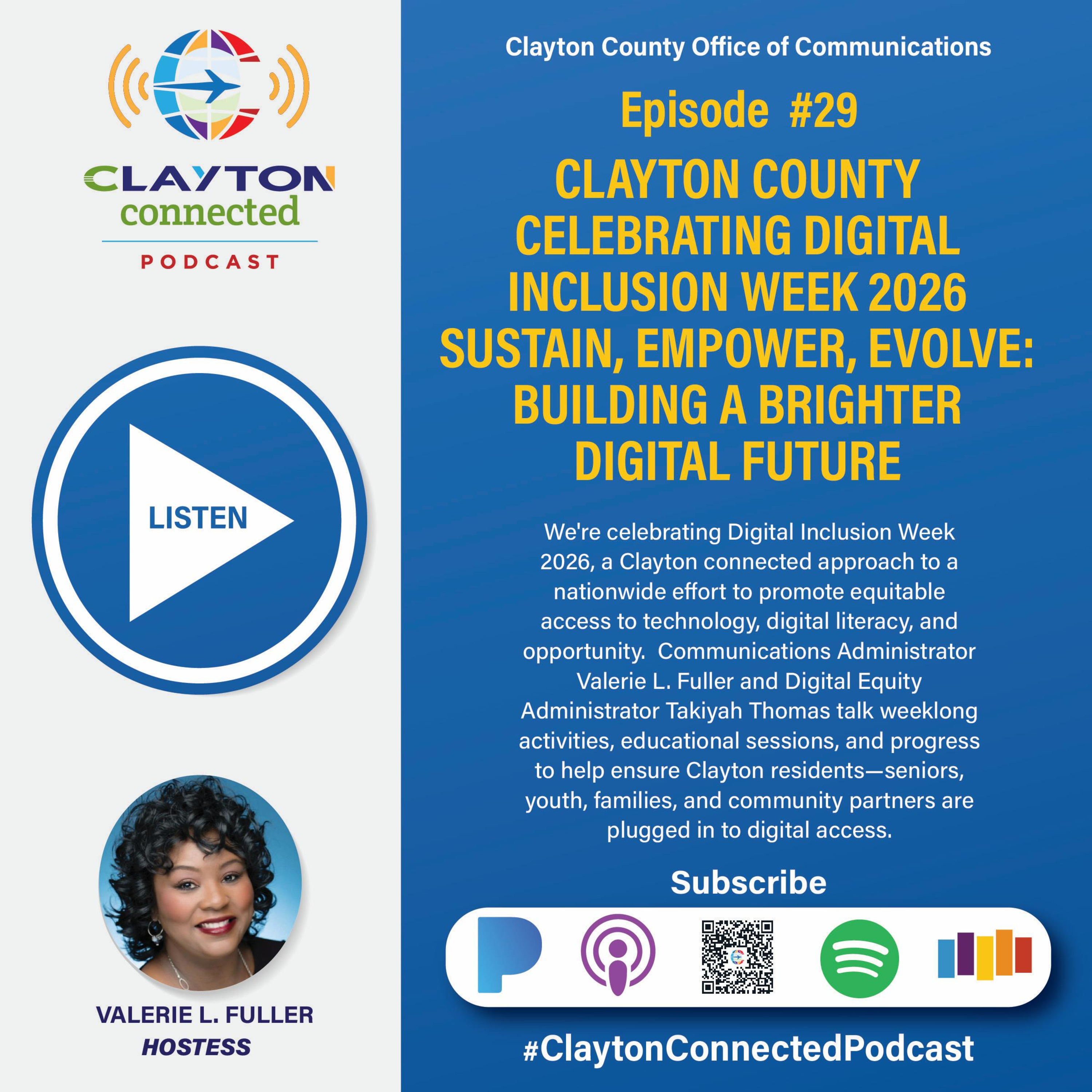 Office of Communications Clayton connected Podcast