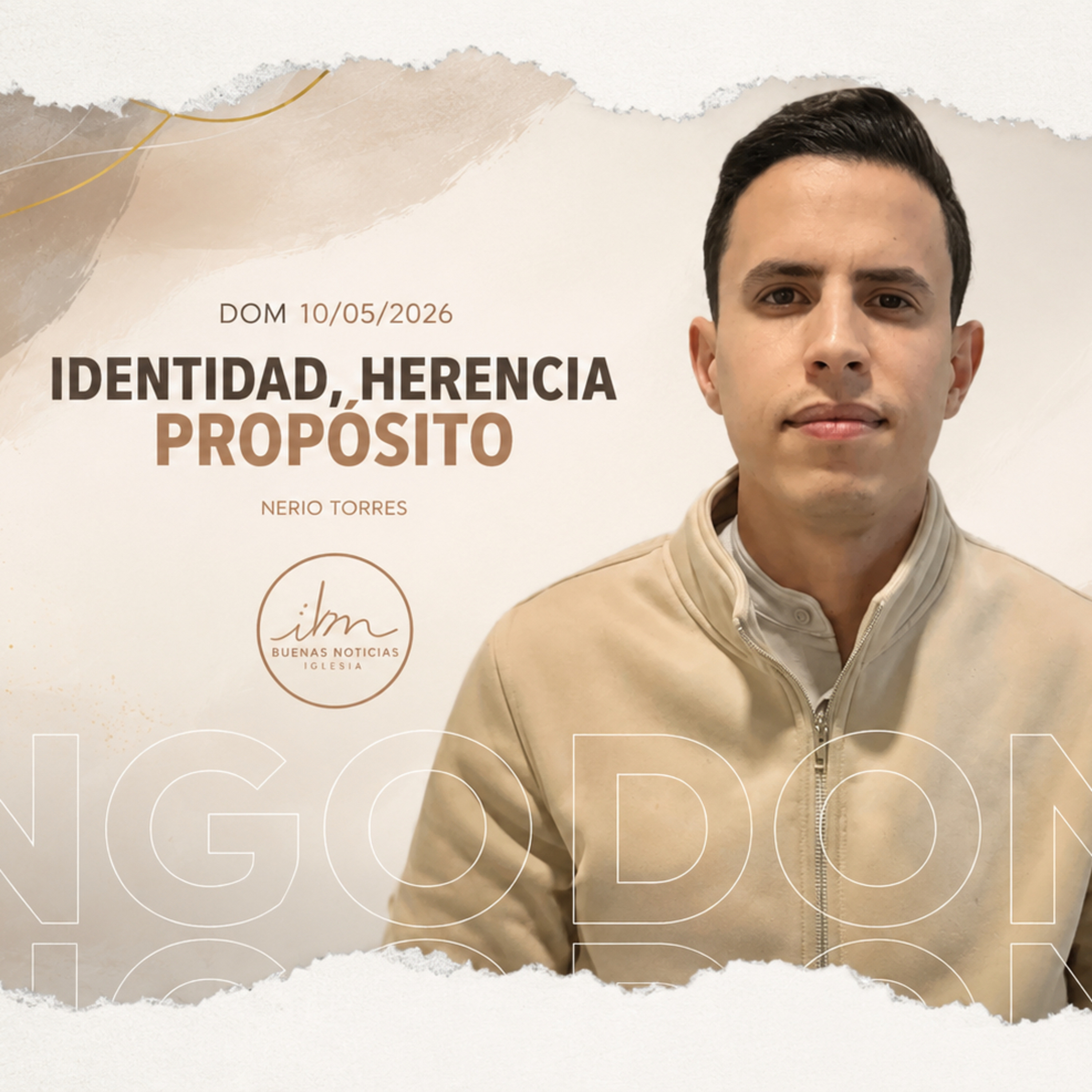 Identidad, Herencia, Propósito | Nerio Torres | IBN Ourense 10/05/2026 episode artwork