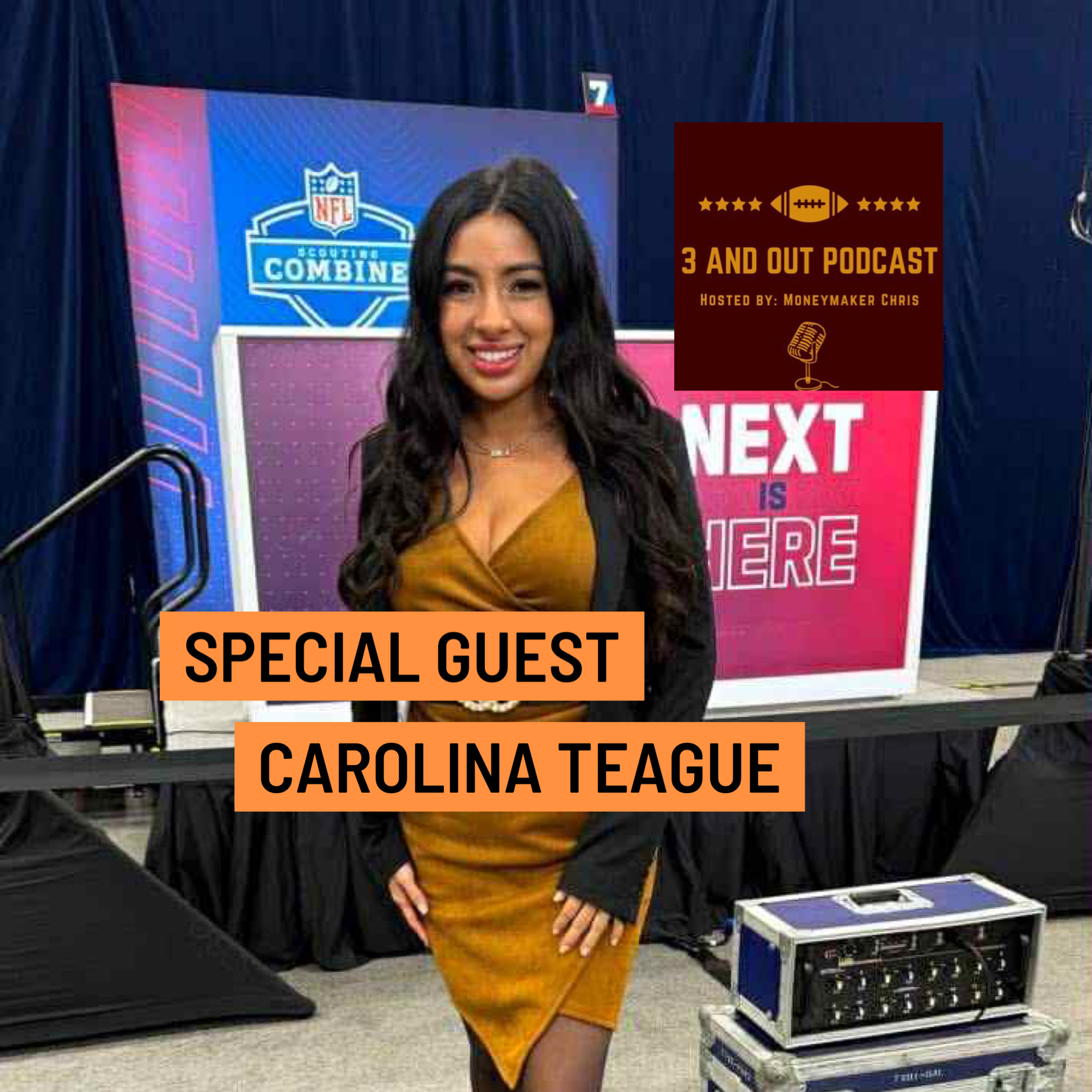 3 and Out podcast Ep.89- Special Guest Carolina Teague