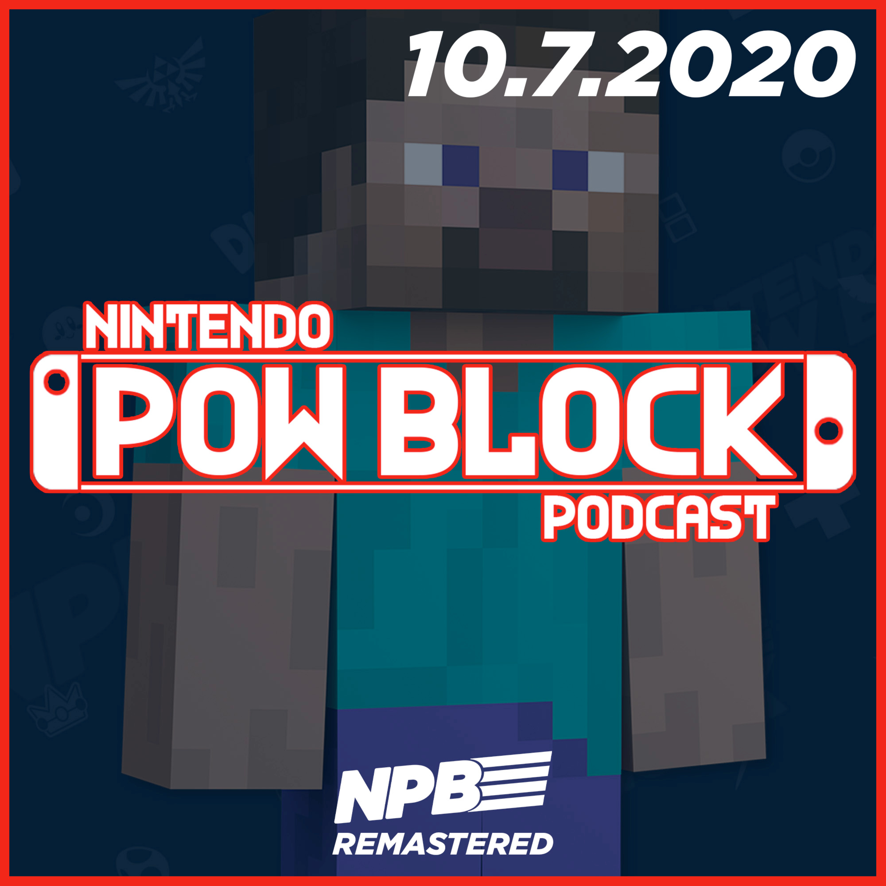 New amiibo and Minecraft Steve Joins Smash Bros. episode artwork