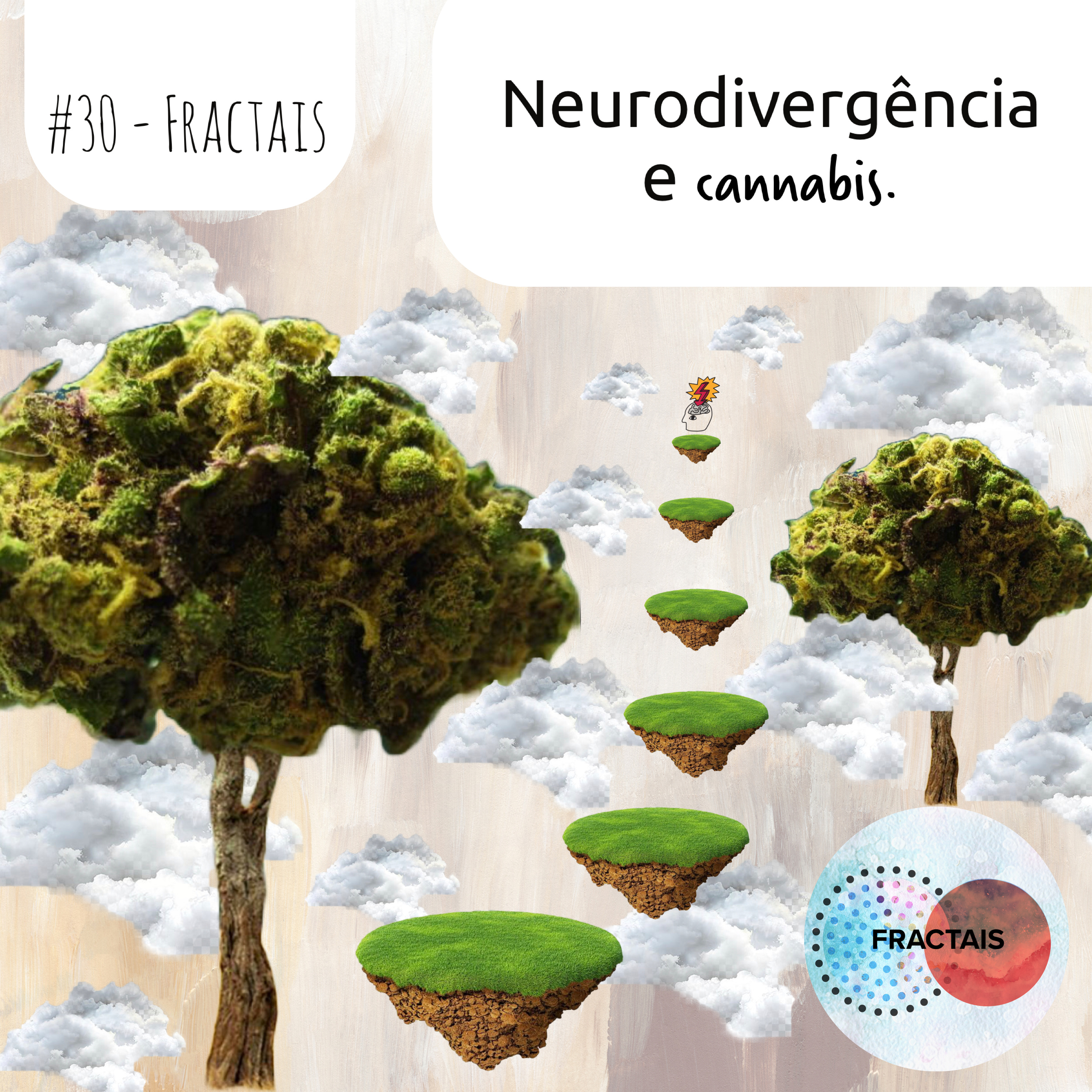 Fractais - Caminhos típicos por pessoas atípicas Neurodivergente, autismo, TDAH e altas habilidades