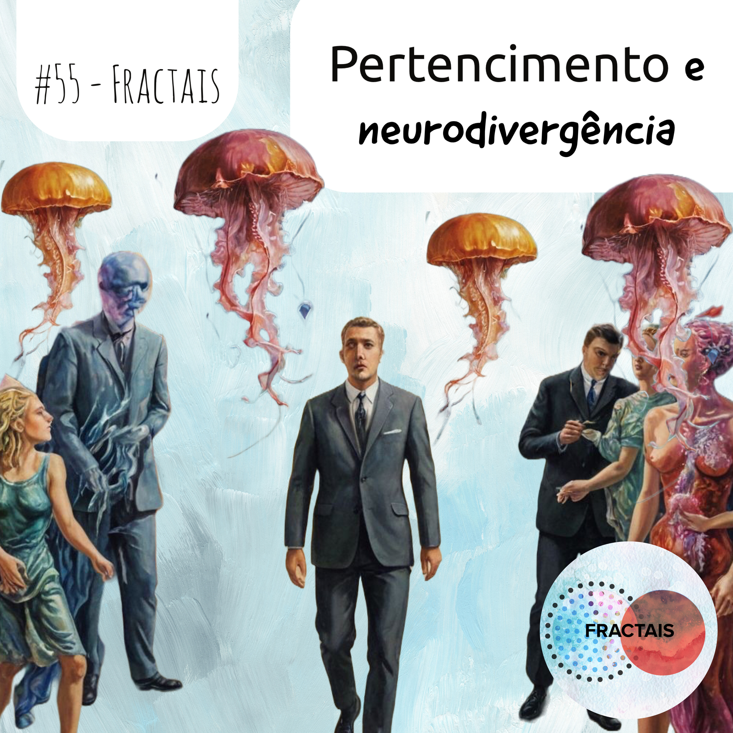 Fractais - Caminhos típicos por pessoas atípicas Neurodivergente, autismo, TDAH e altas habilidades