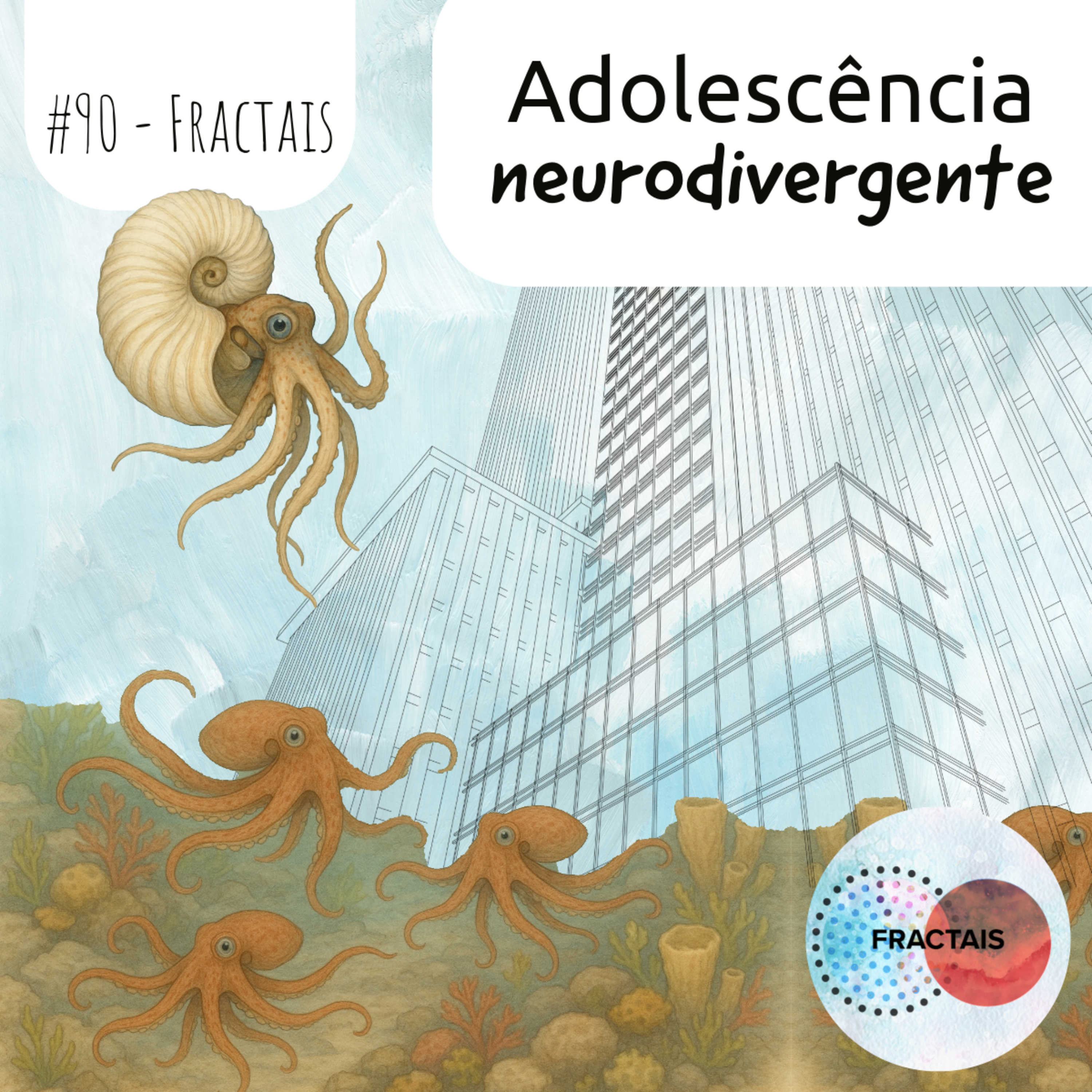 Fractais - Caminhos típicos por pessoas atípicas Neurodivergente, autismo, TDAH e altas habilidades