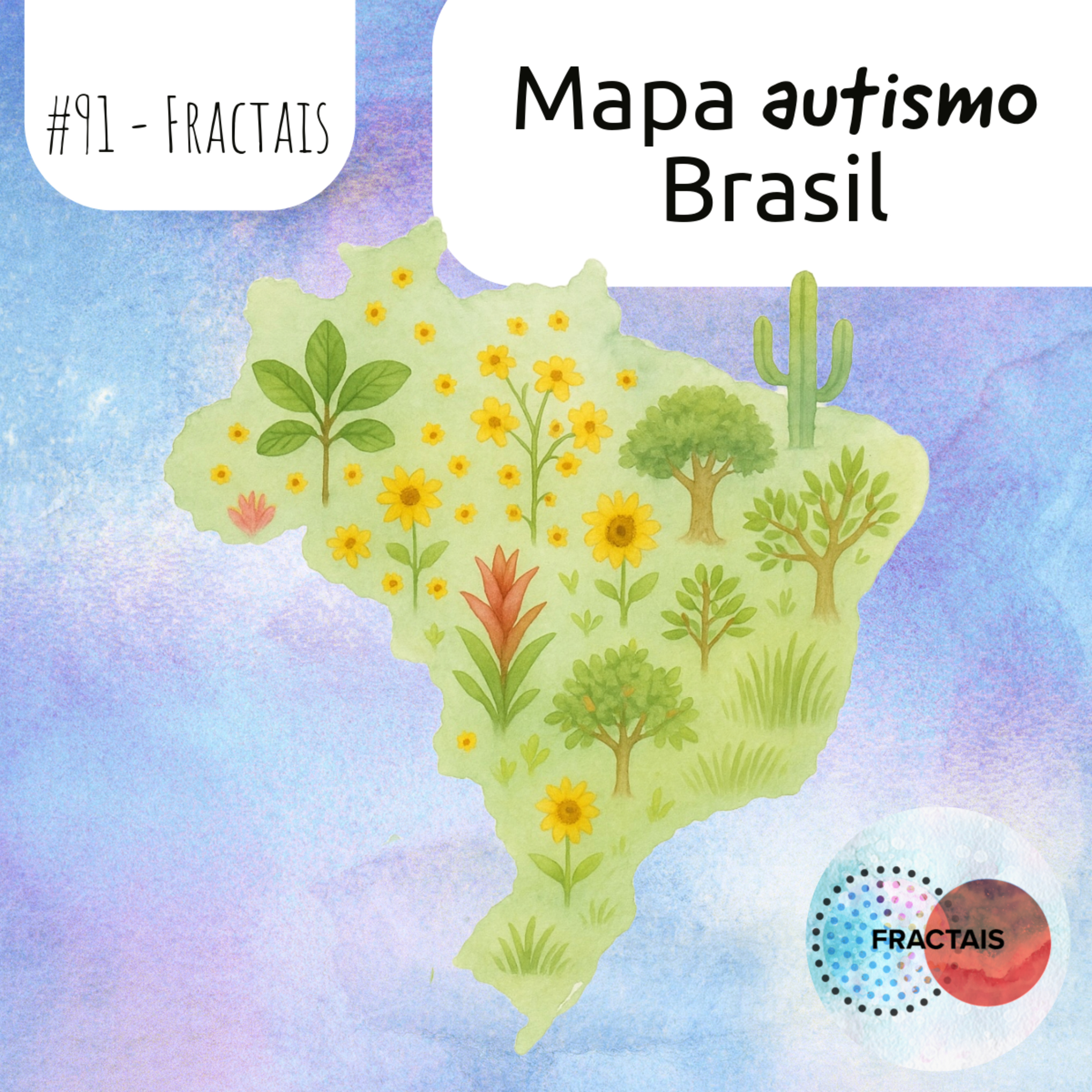 Fractais - Caminhos típicos por pessoas atípicas Neurodivergente, autismo, TDAH e altas habilidades