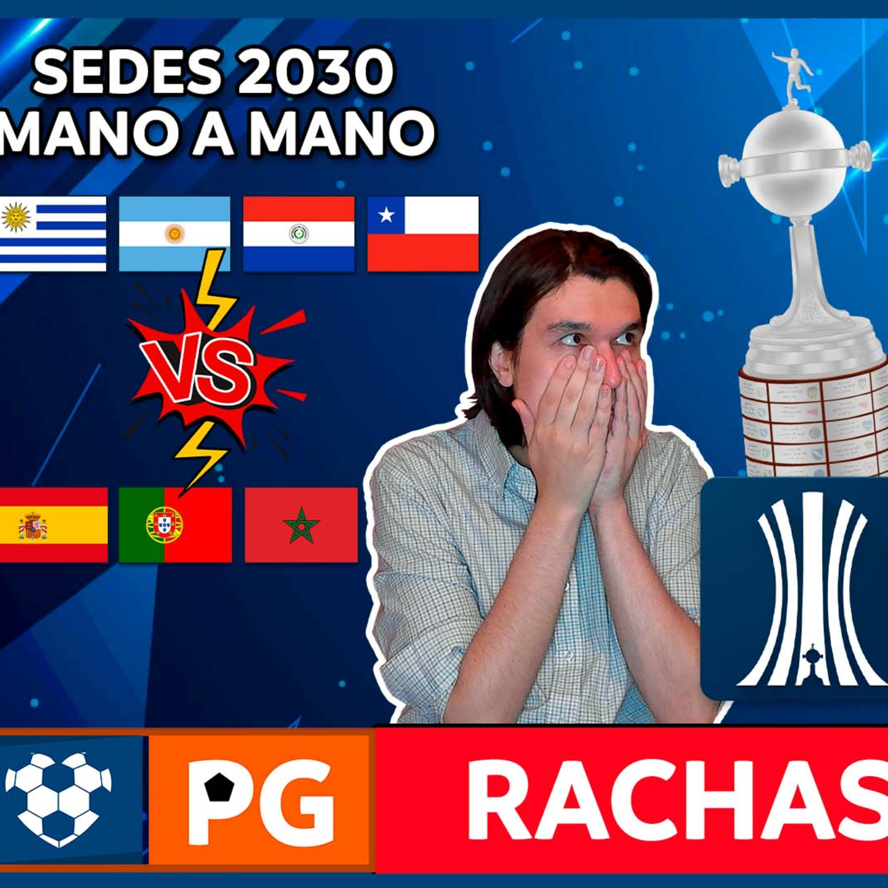 Rachas eternas y malditas: Copa Libertadores y Sudamericana🔥Mundial 2030: sedes mano a mano⚡AB 3X10 episode artwork