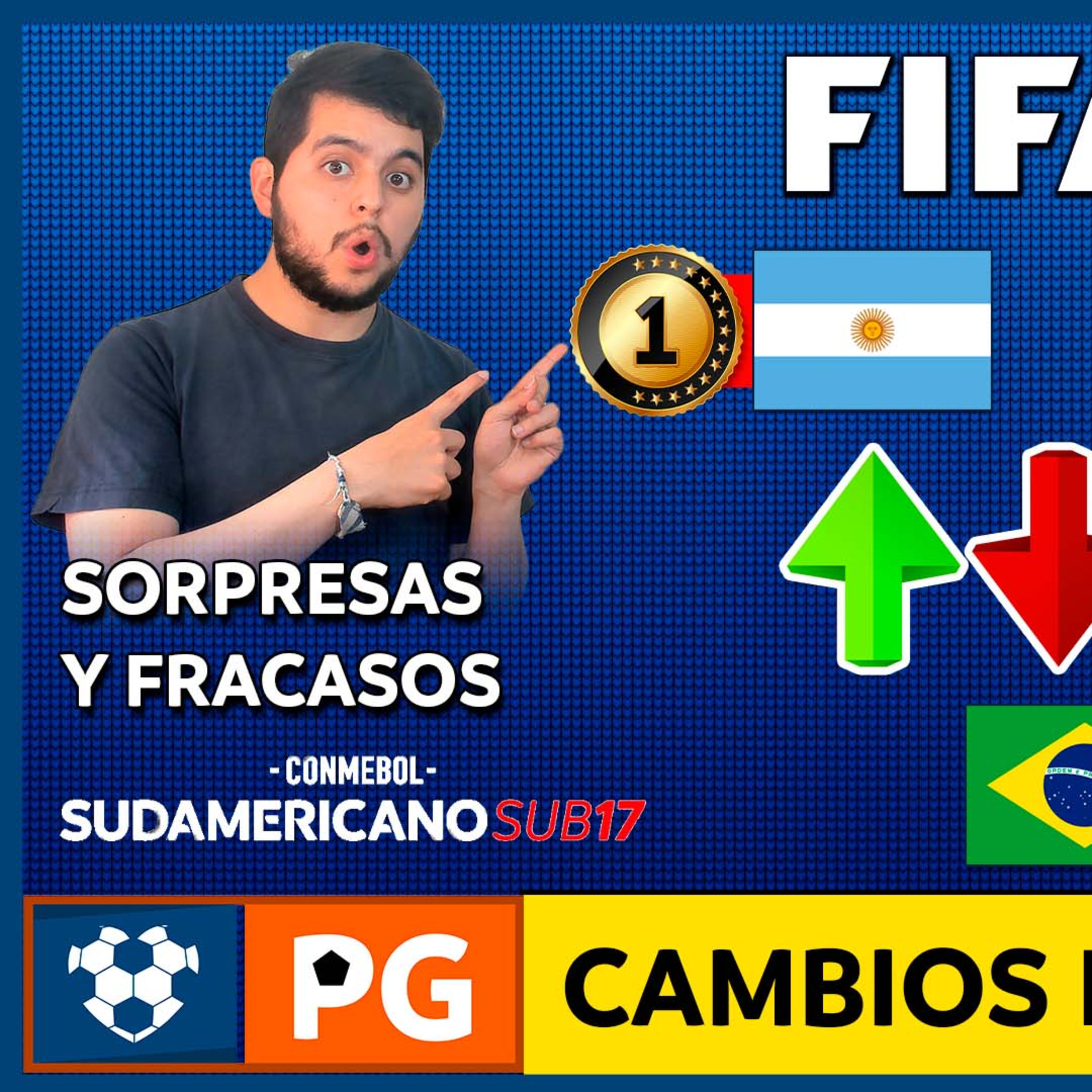 Ranking FIFA: suben y bajan🔥Libertadores: mejores y peores arranques🔥Sudamericano sub 17⚡AB 3X11 episode artwork
