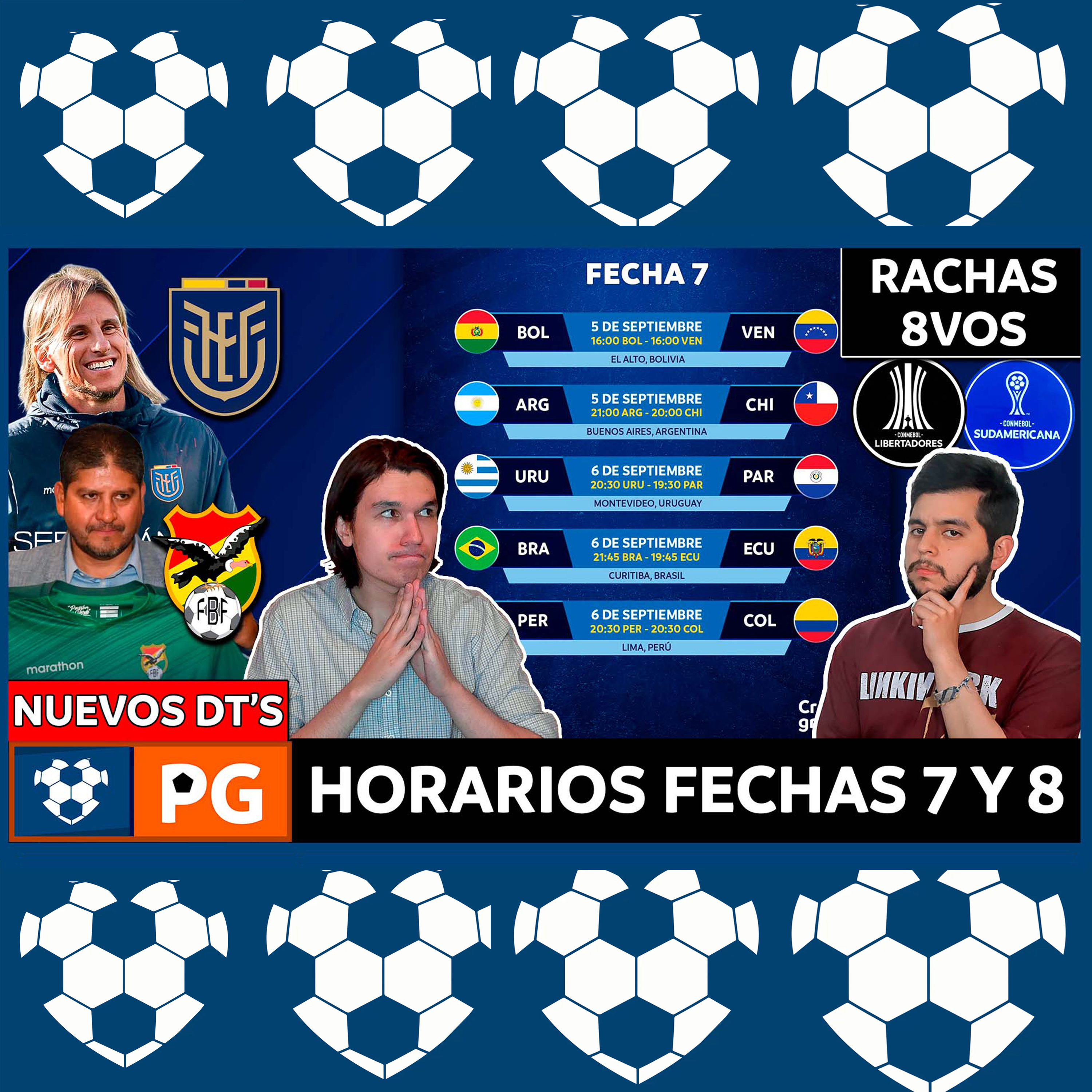 🔴FECHAS 7 y 8: ELIMINATORIAS UNITED 2026🔥ECUADOR:NUEVO DT⚡RACHAS ETERNAS: LIBERTADORES 🔥AB 4X24 episode artwork