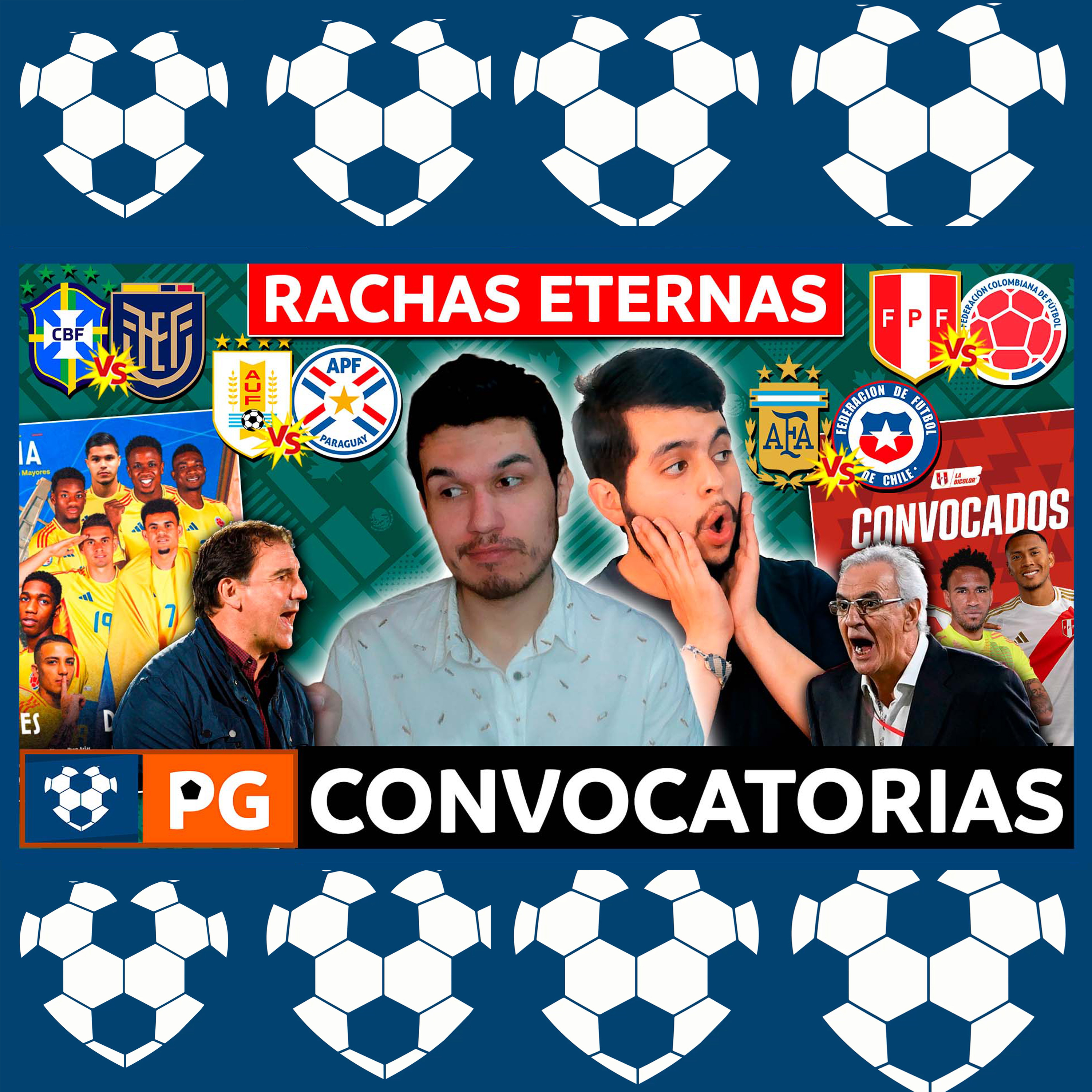 🔴CONVOCATORIAS FECHAS 7 y 8 ELIMINATORIAS UNITED 2026🔥RACHAS Y DUELOS ETERNOS: FECHA 7🔥AB 4X28 episode artwork