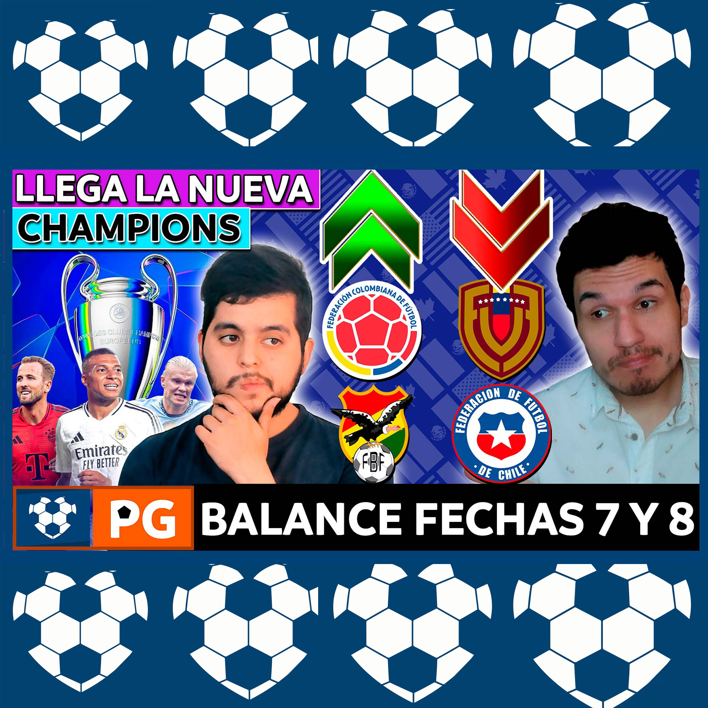 🔴PEORES/MEJORES SELECCIONES FECHAS 7/8 ELIMINATORIAS🔥4TOS DE COPAS🔥DÍA 1: NUEVA CHAMPIONS🔥AB 4X30 episode artwork