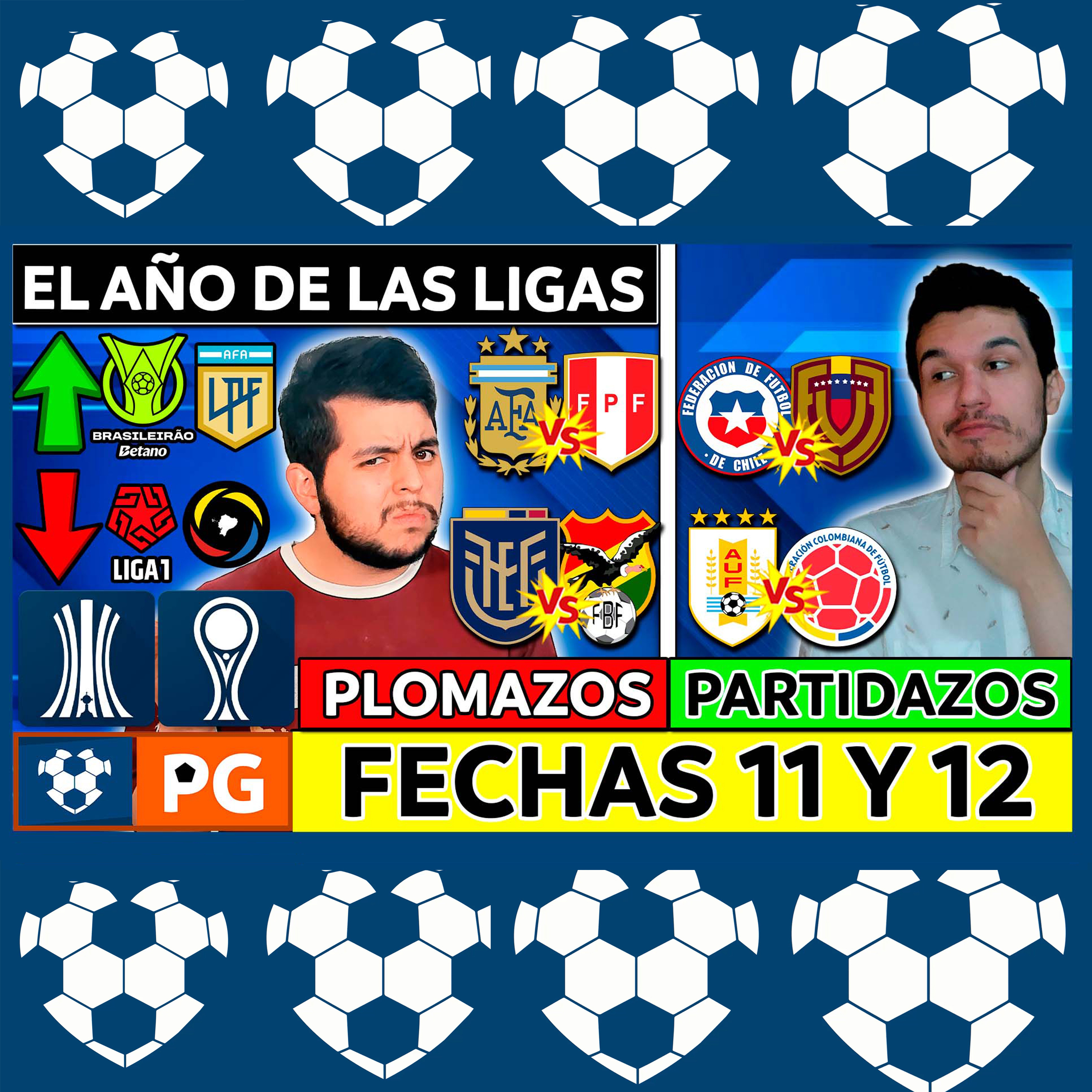🔴Partidazos y plomazos fechas 11 y 12: Eliminatorias 2026🔥Brasil domina CONMEBOL🔥AB 4X37