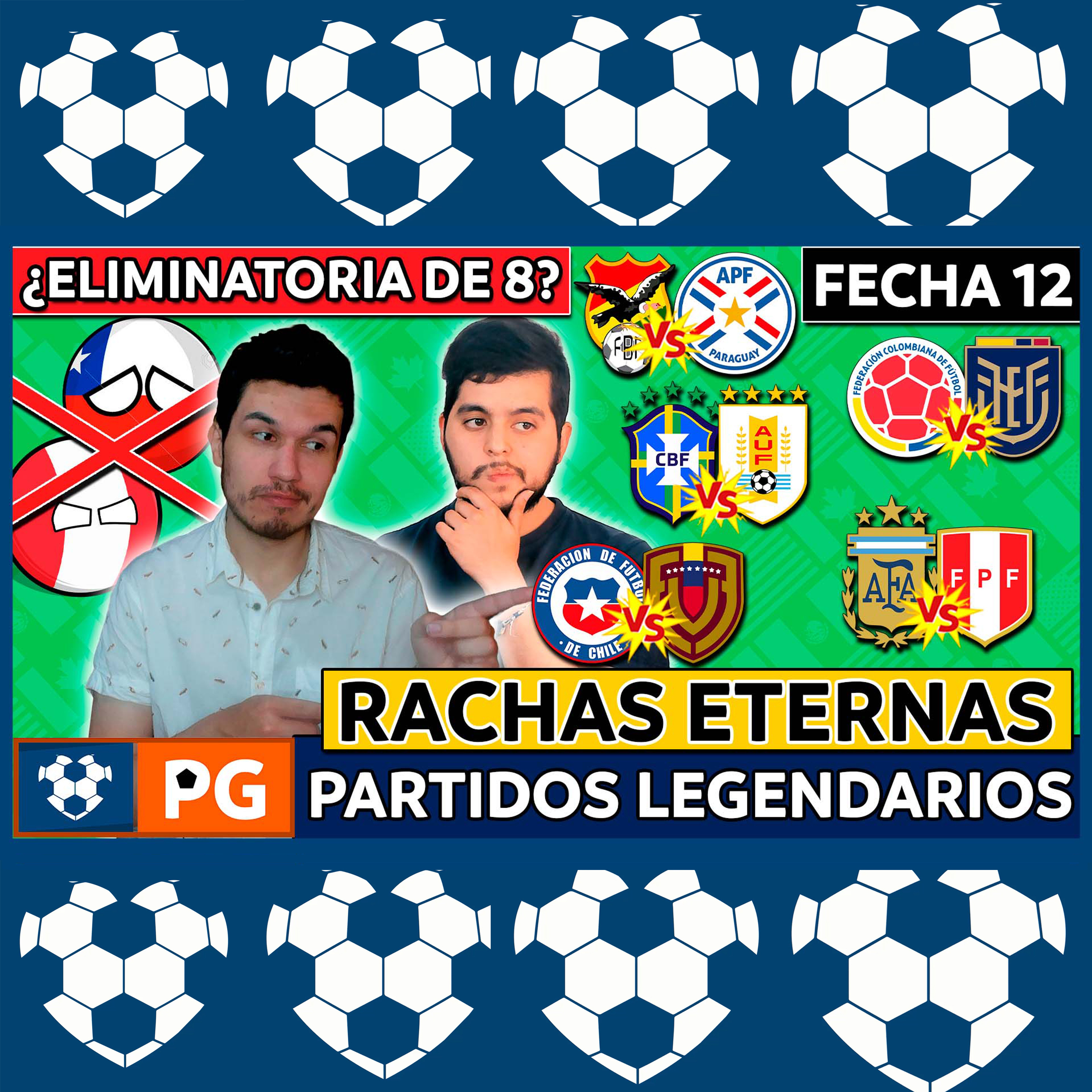🔴Rachas y duelos eternos: Fecha 12 ( Eliminatorias United 2026)🔥Una eliminatoria de 8🔥AB 4X39