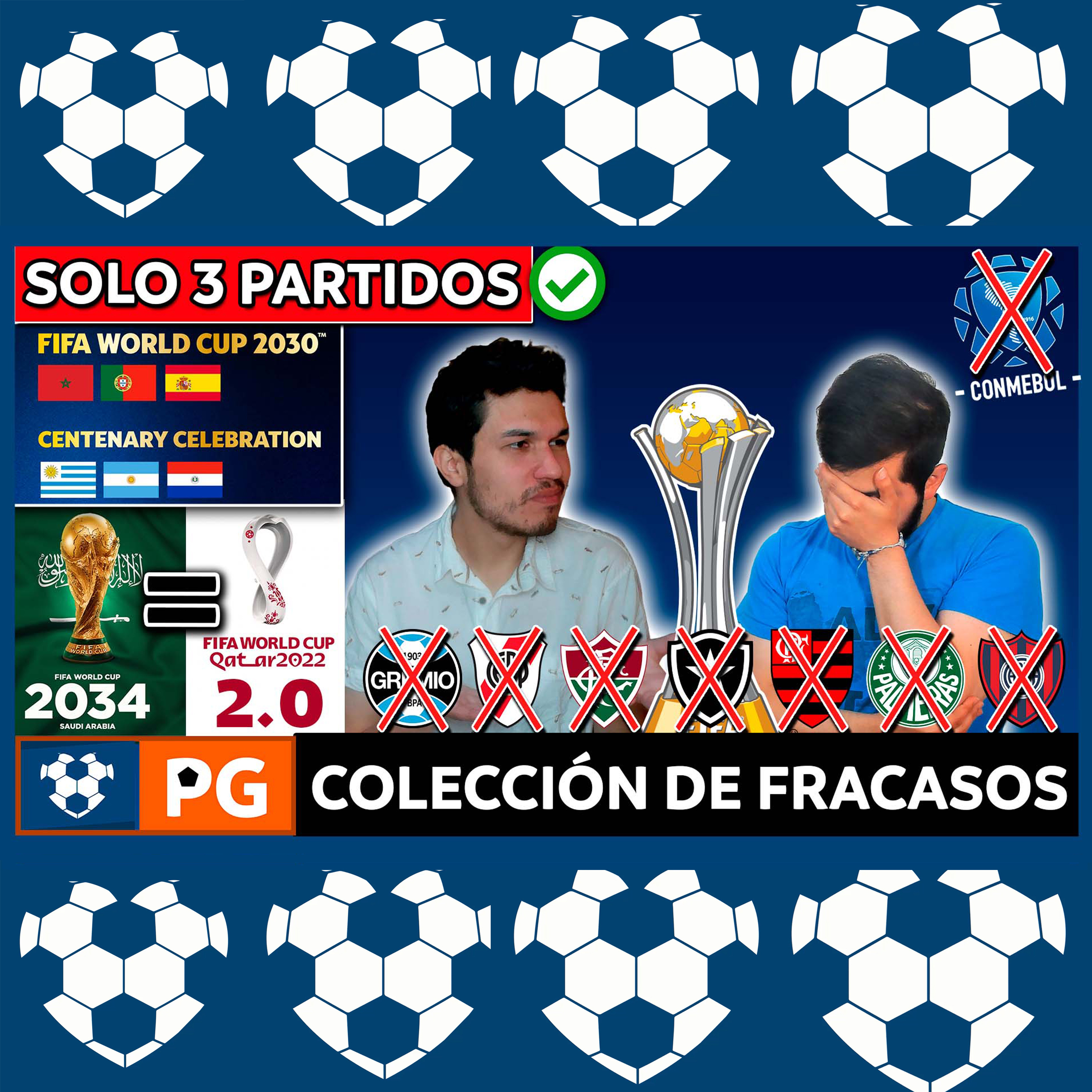 🔴Conmebol de fracasos: Mundial de Clubes 🔥Mundial 2030: migajas🔥Mundial 2034: polémica🔥AB 4X43