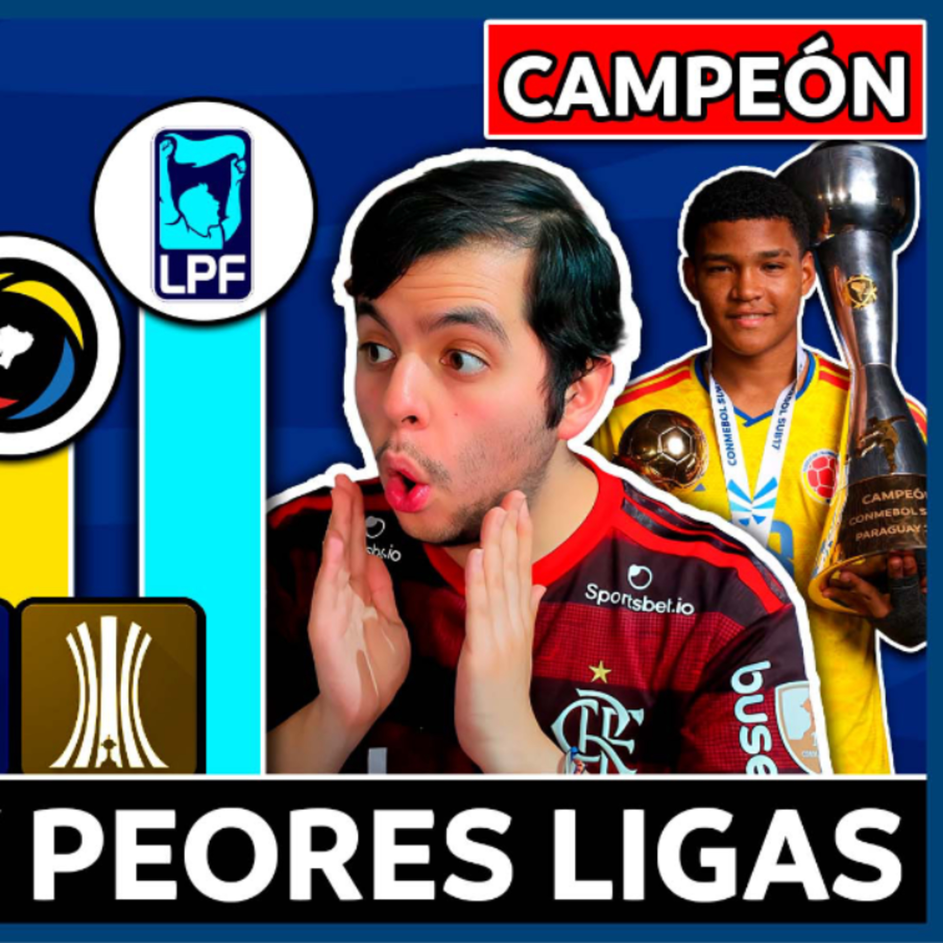 🔴PEORES/MEJORES LIGAS: LIBERTADORES y SUDAMERICANA 2026 (FECHA 2)⚽️COLOMBIA CAMPEONA U17🔥⚡AB 6X13 episode artwork