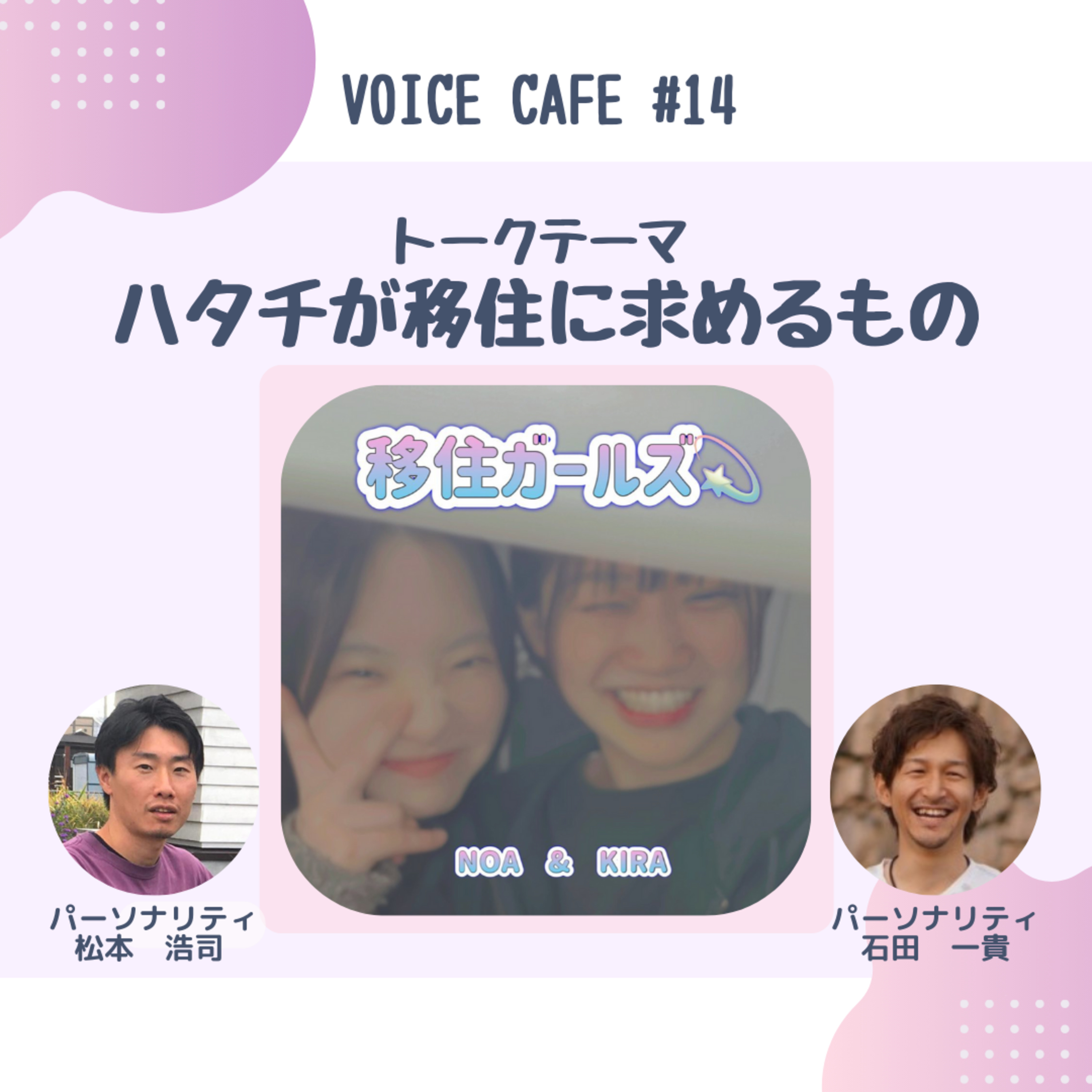 ボイスカフェ#14 ハタチが移住に求めるもの episode artwork