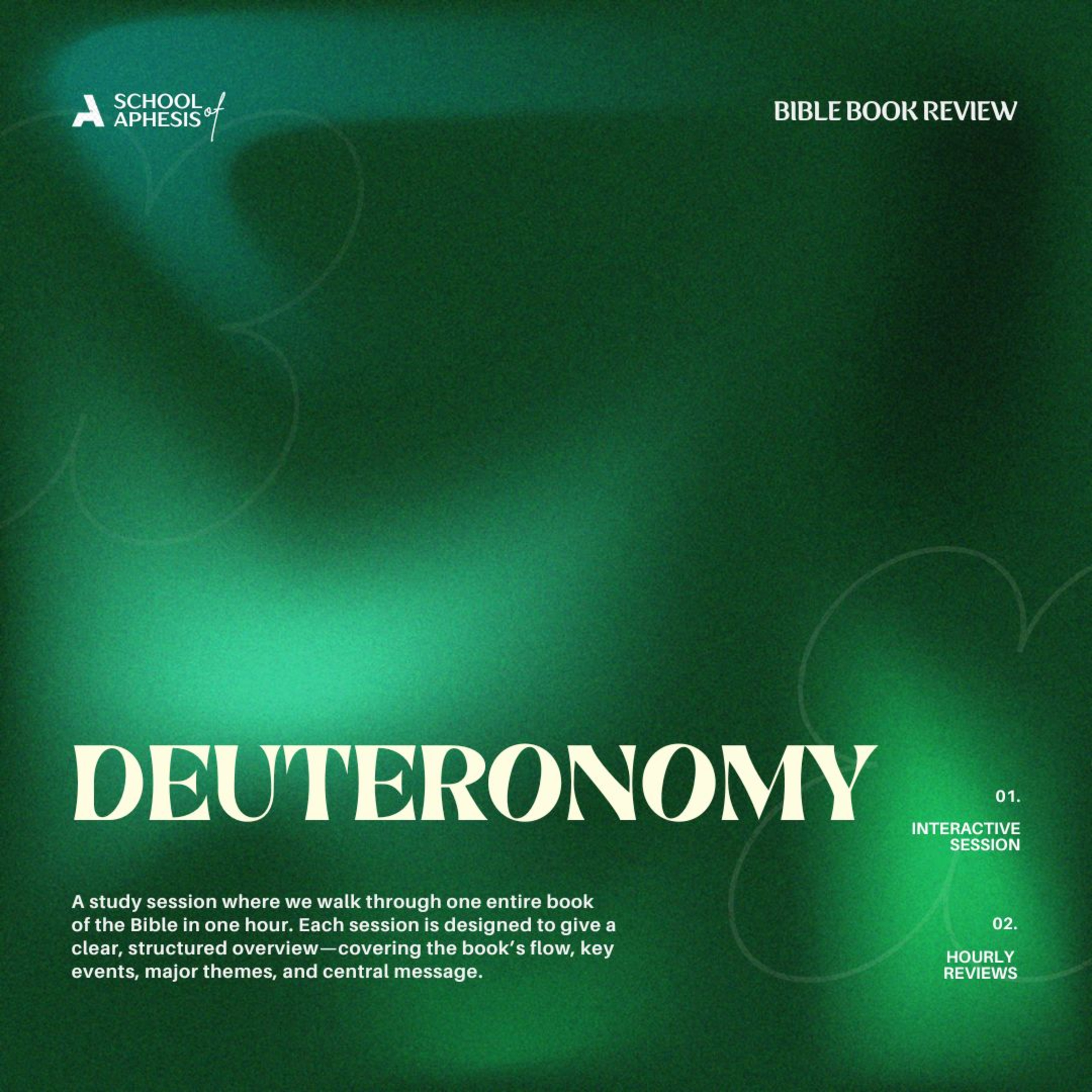 Bible Sprint - Understanding Deuteronomy episode artwork
