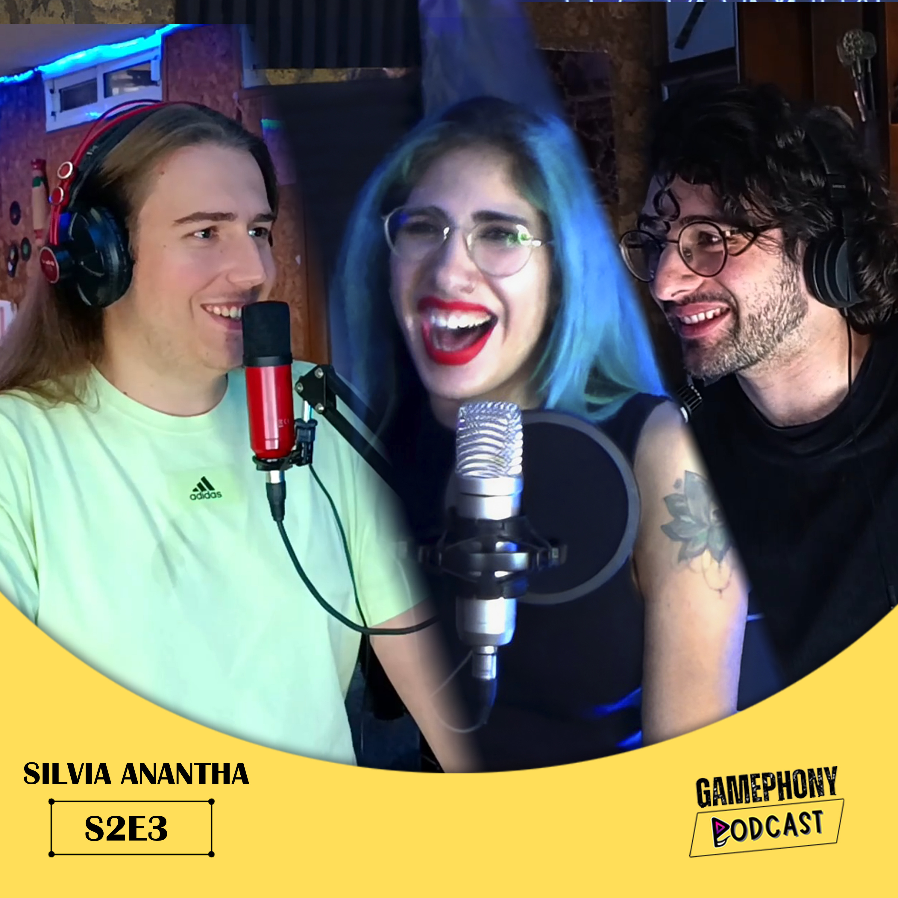 Gamephony_Podcast #S2E3 Feat. Silvia Anantha | ¿Grease que es?, DESNUDO en el escenario... episode artwork