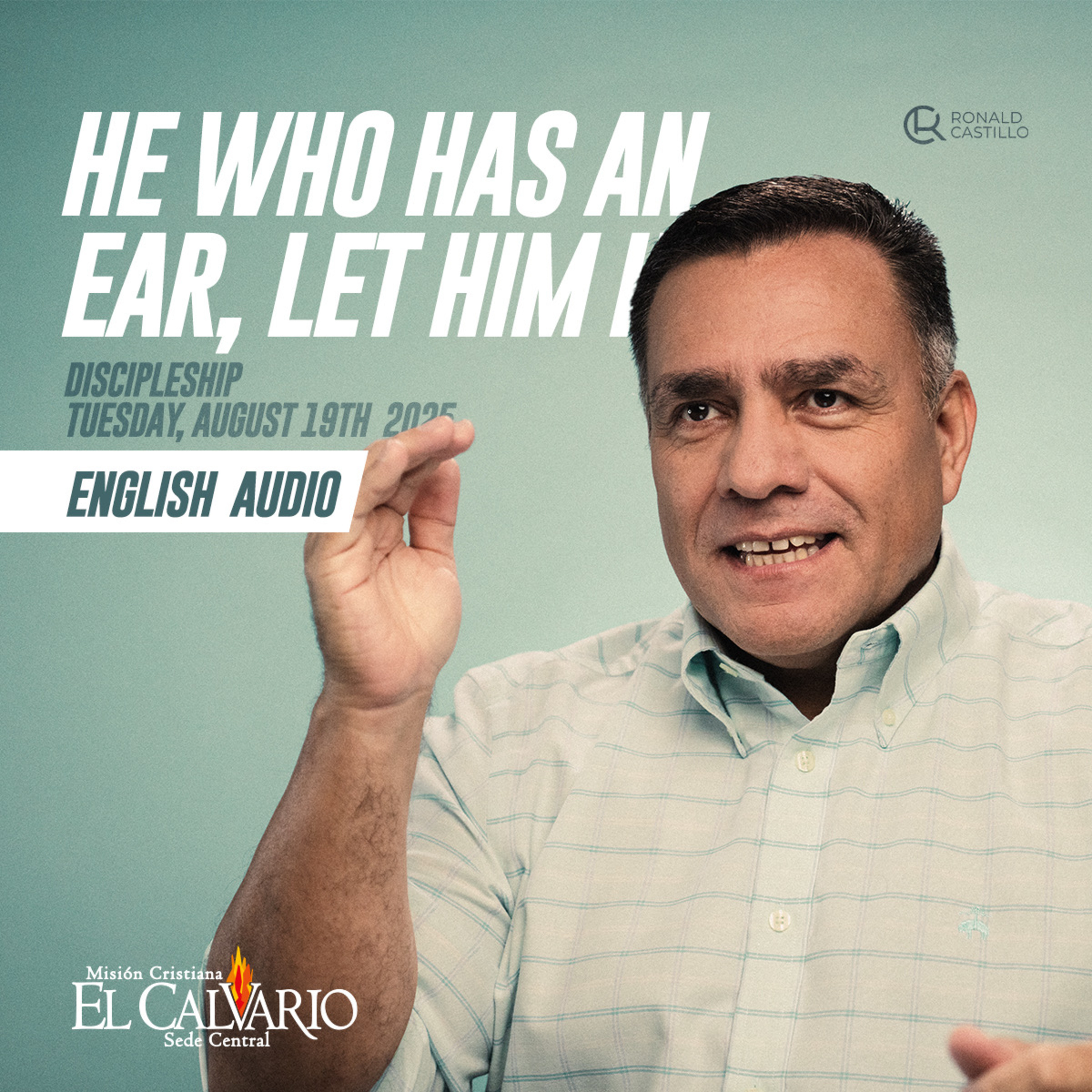 He who has an ear, let him hear - Discipleship Tuesday August 19th 2025 episode artwork