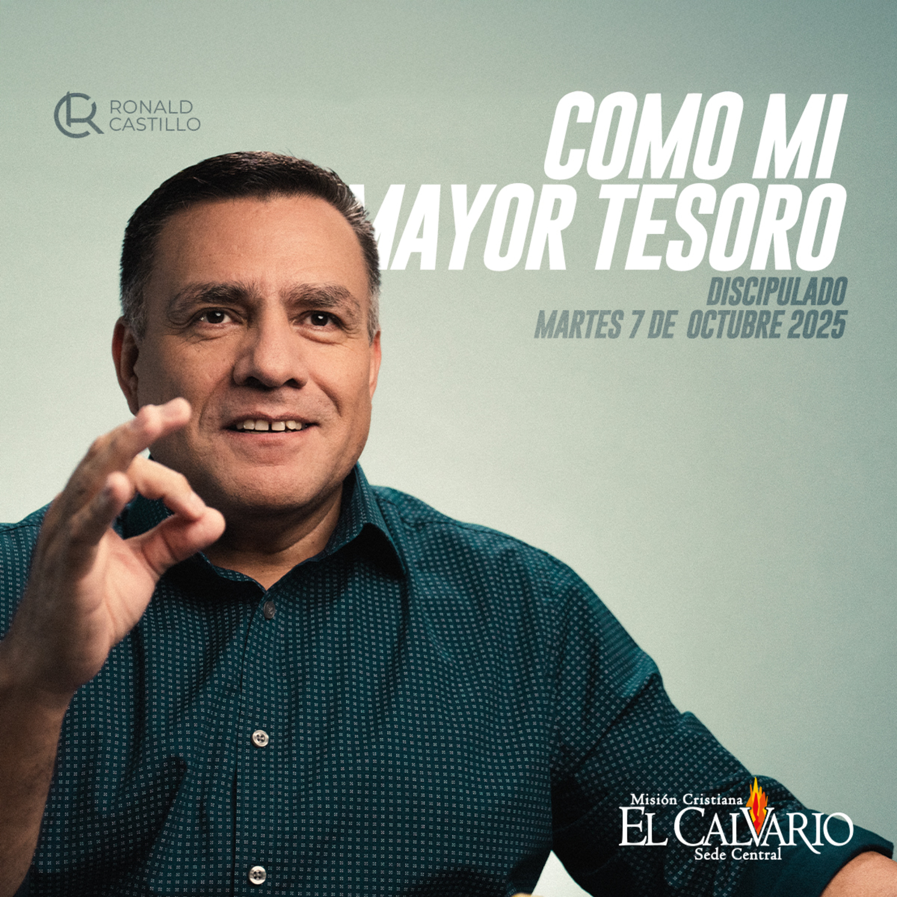 Como mi Mayor Tesoro - Discipulado, Martes 07/Octubre/2025