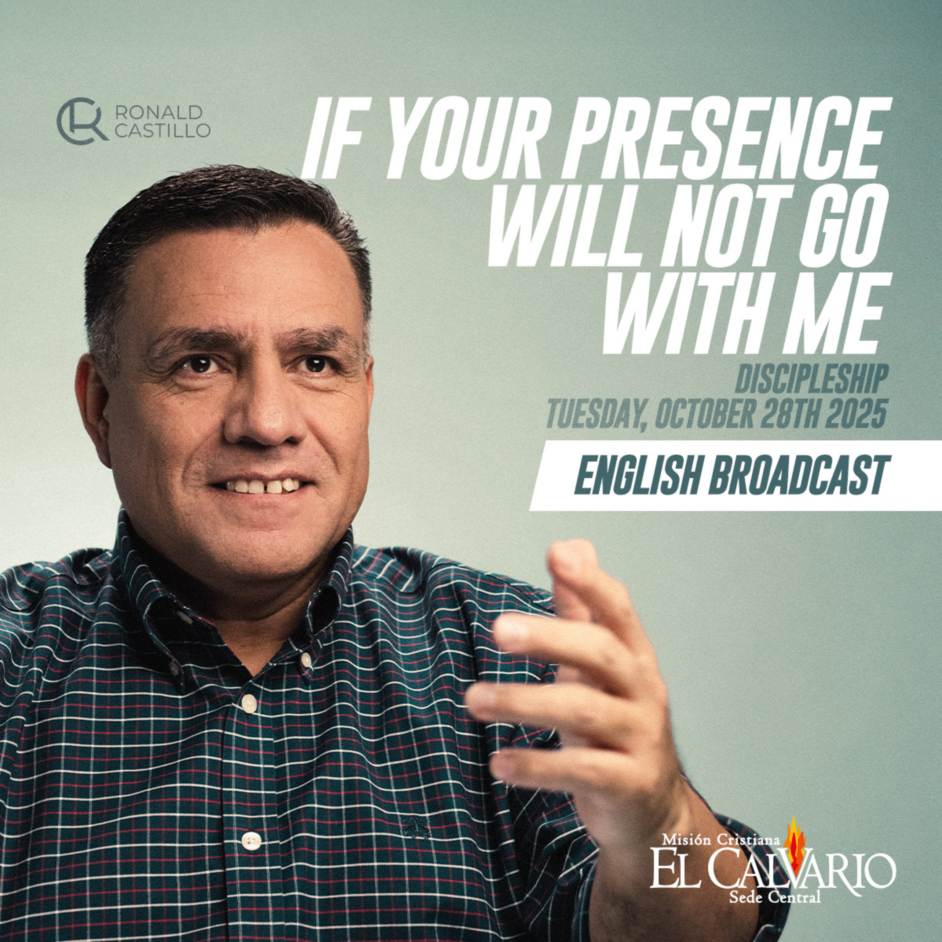 If Your Presence Will Not Go With Me - Discipleship Tuesday October 28th 2025 episode artwork