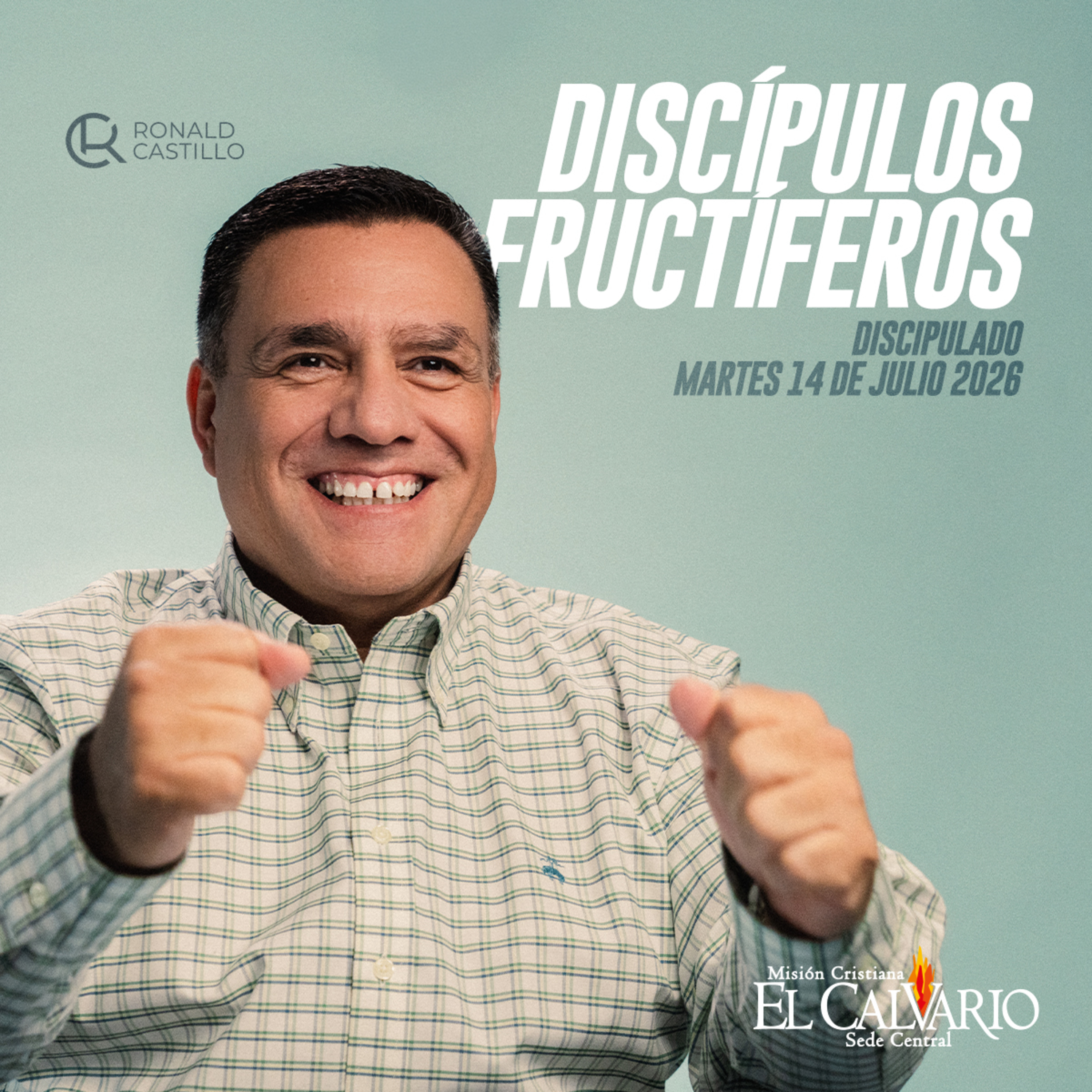 Discípulos Fructíferos - Discipulado, Martes 14/Julio/2026 episode artwork