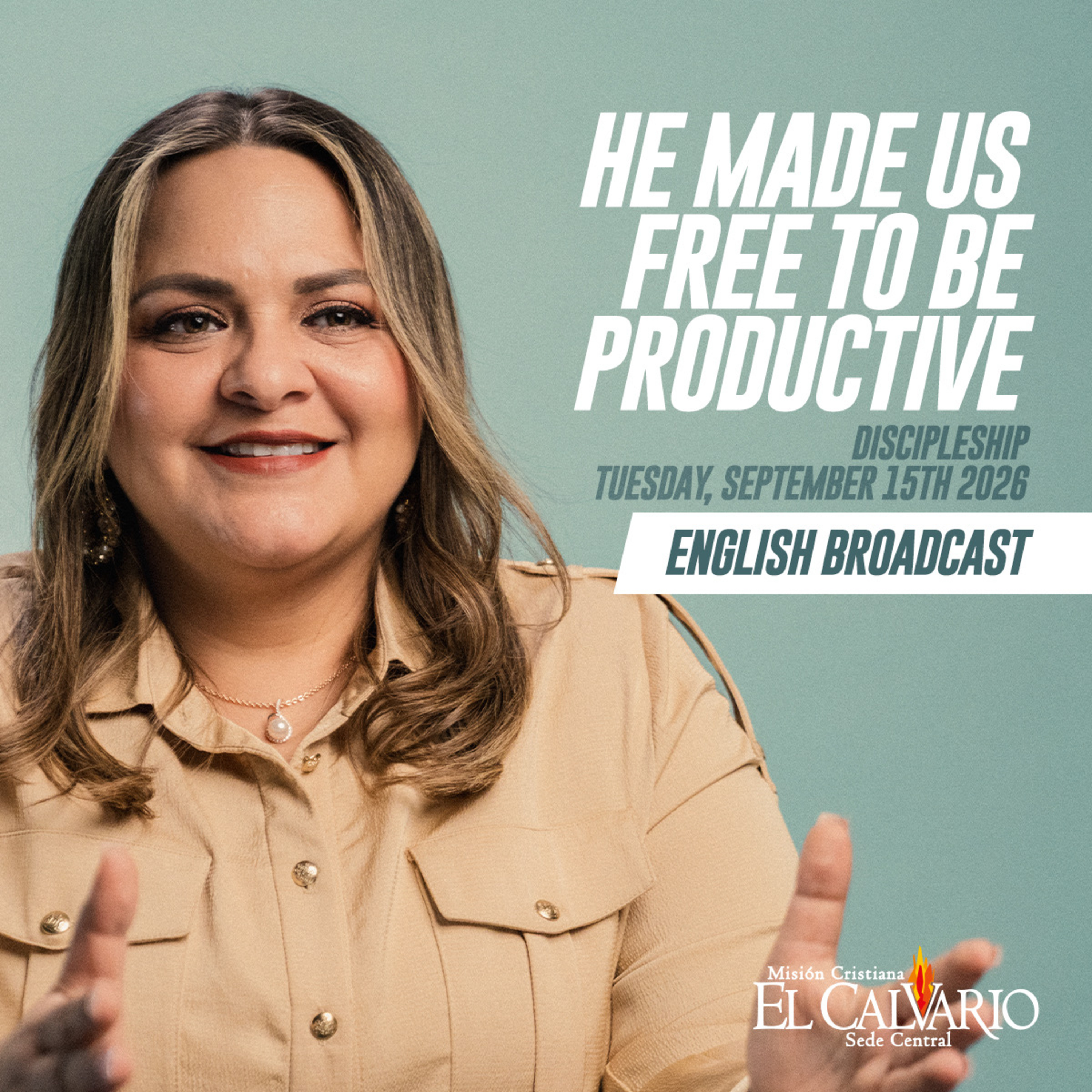 He Made Us Free To Be Productive - Discipleship Tuesday September 15th 2026
