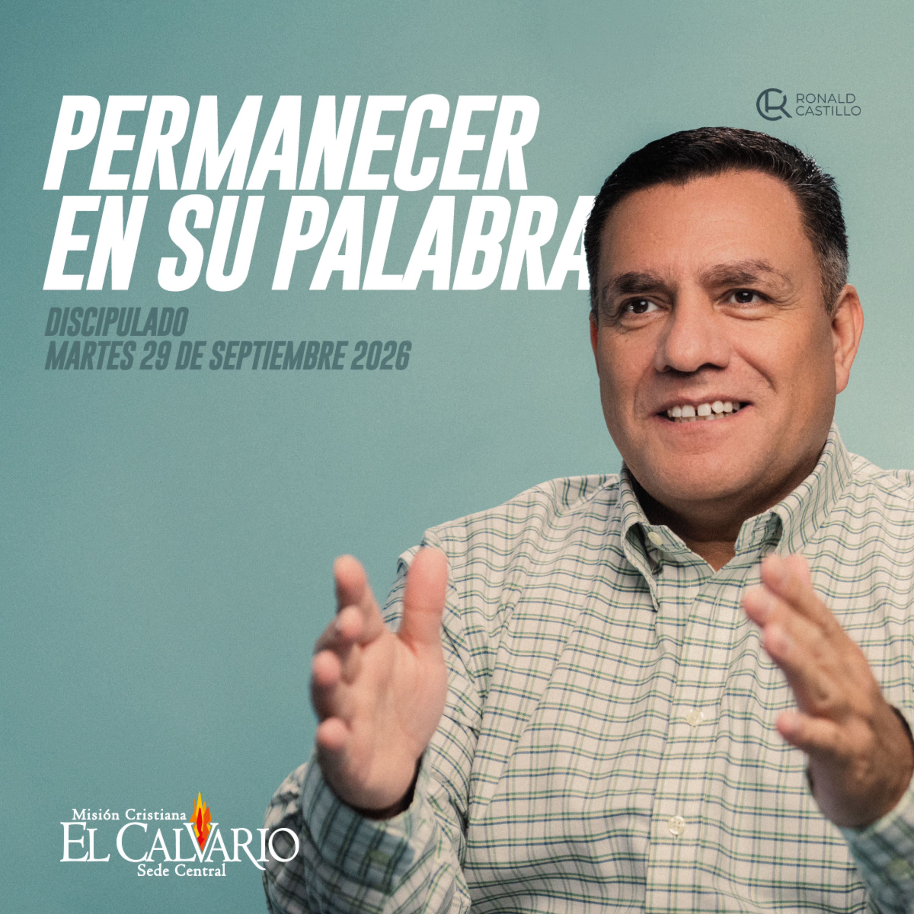 Permanecer en Su Palabra - Discipulado, Martes 29/Septiembre/2026