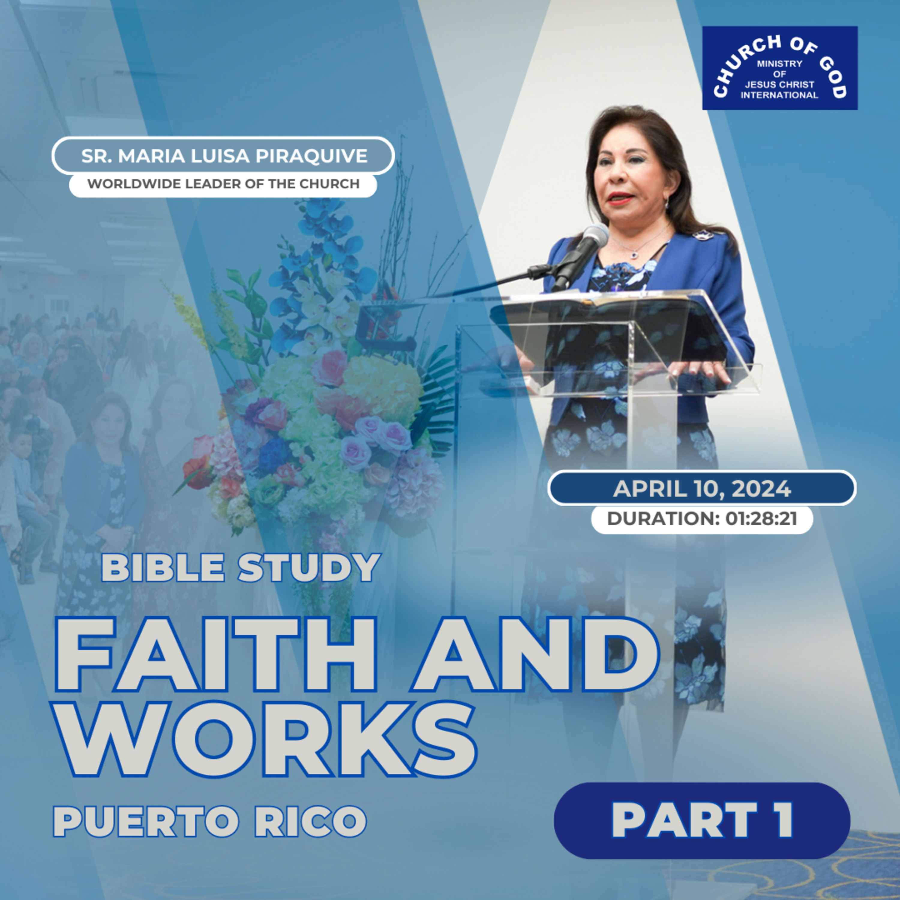 Bible Study: Faith and works, part 1 – Sister Maria Luisa Piraquive (April 10, 2024)