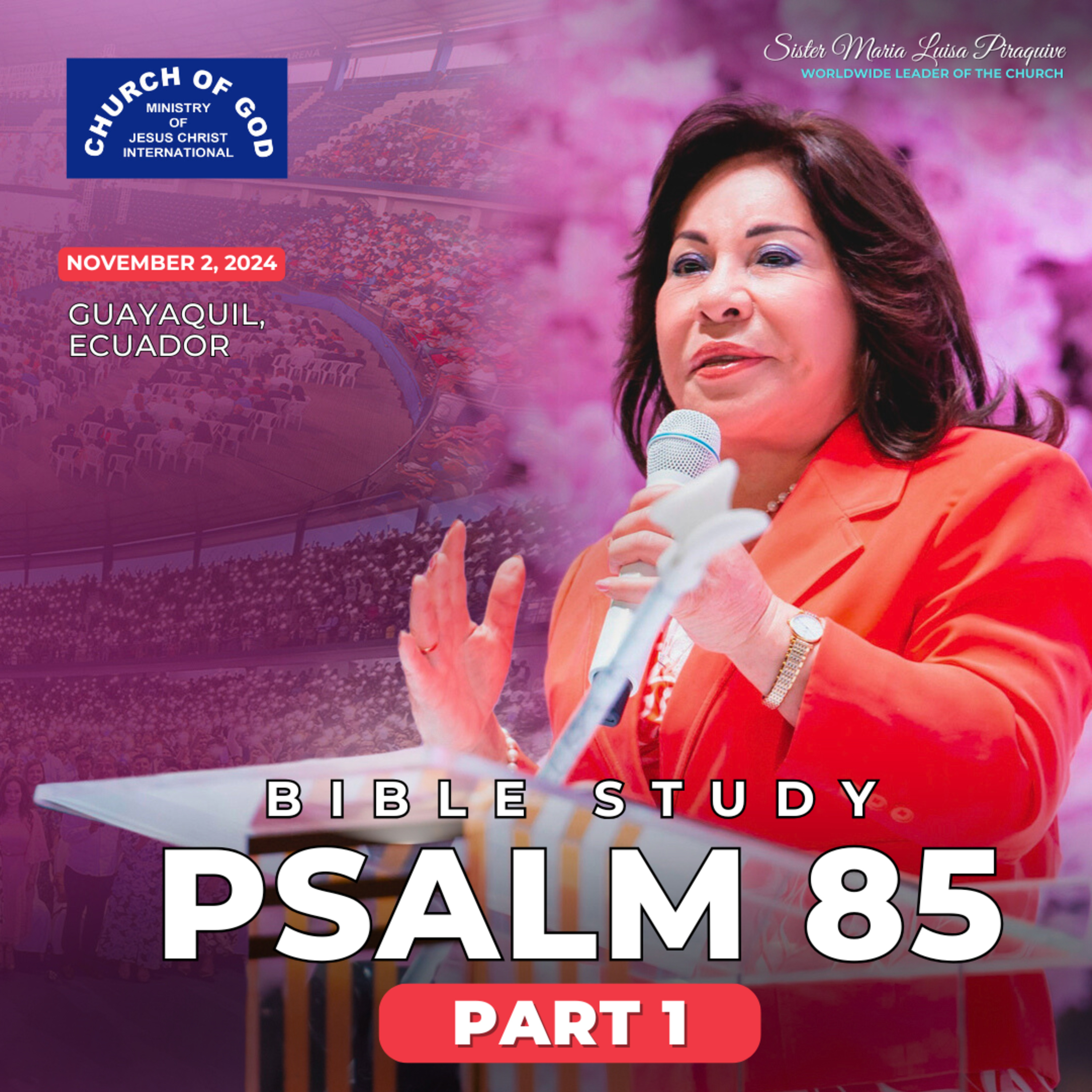 Bible Study: Psalm 85 – Sister Maria Luisa Piraquive (November 2, 2024)
