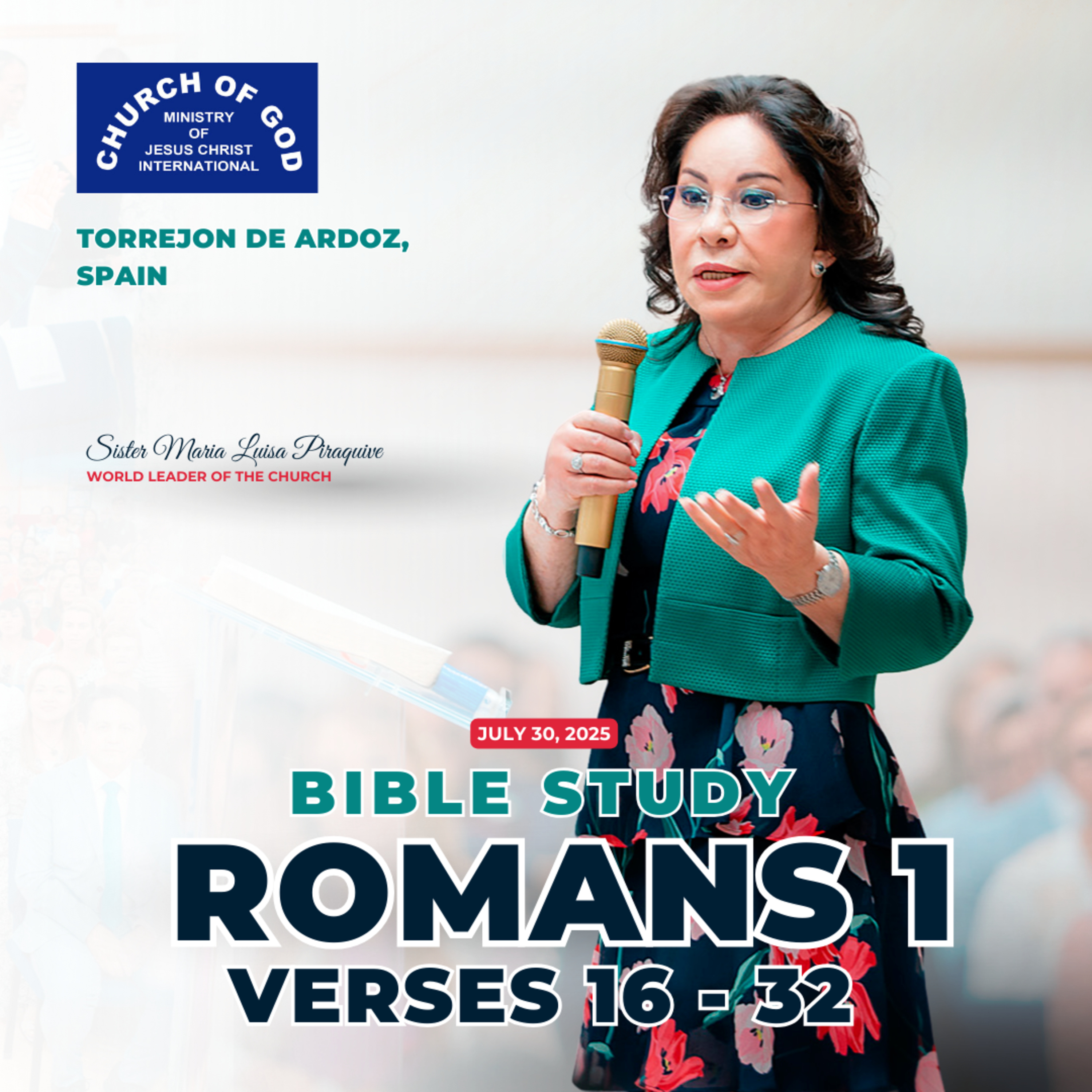 Bible Study: Romans 1 v 16-32 (July 30, 2025)