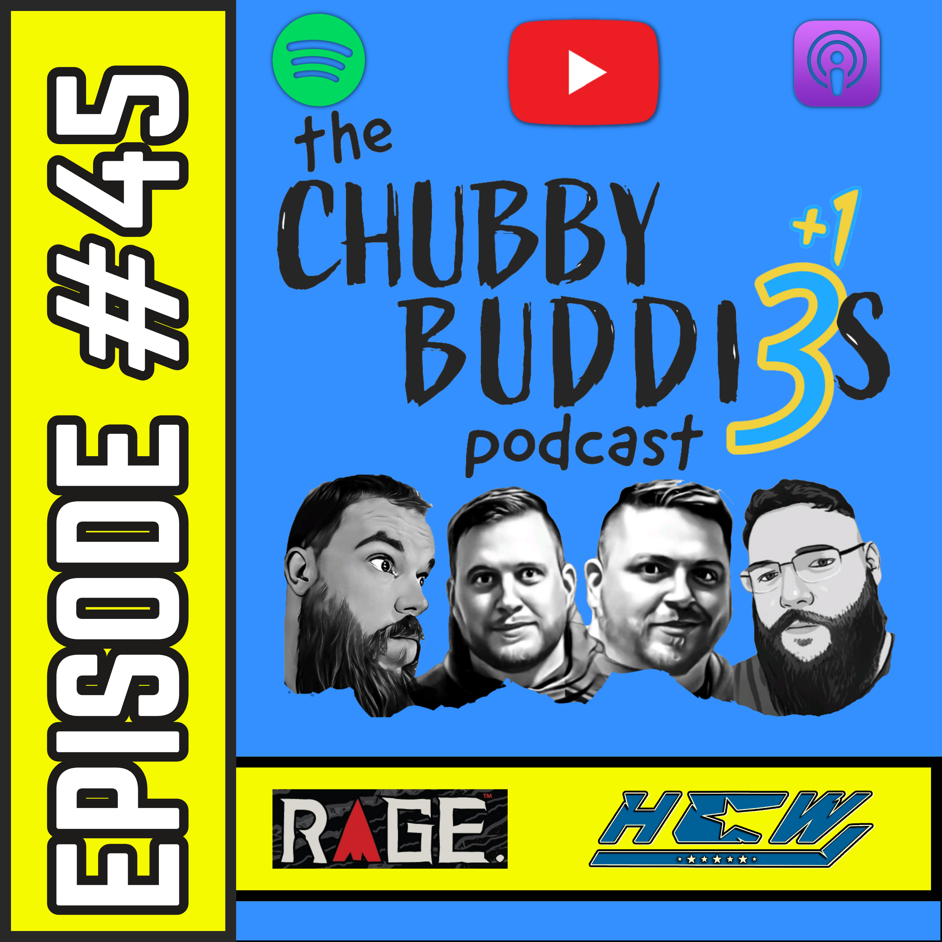 Happy Thanksgiving & Trimming Bangs | EP 45 | The Chubby Buddies Podcast episode artwork