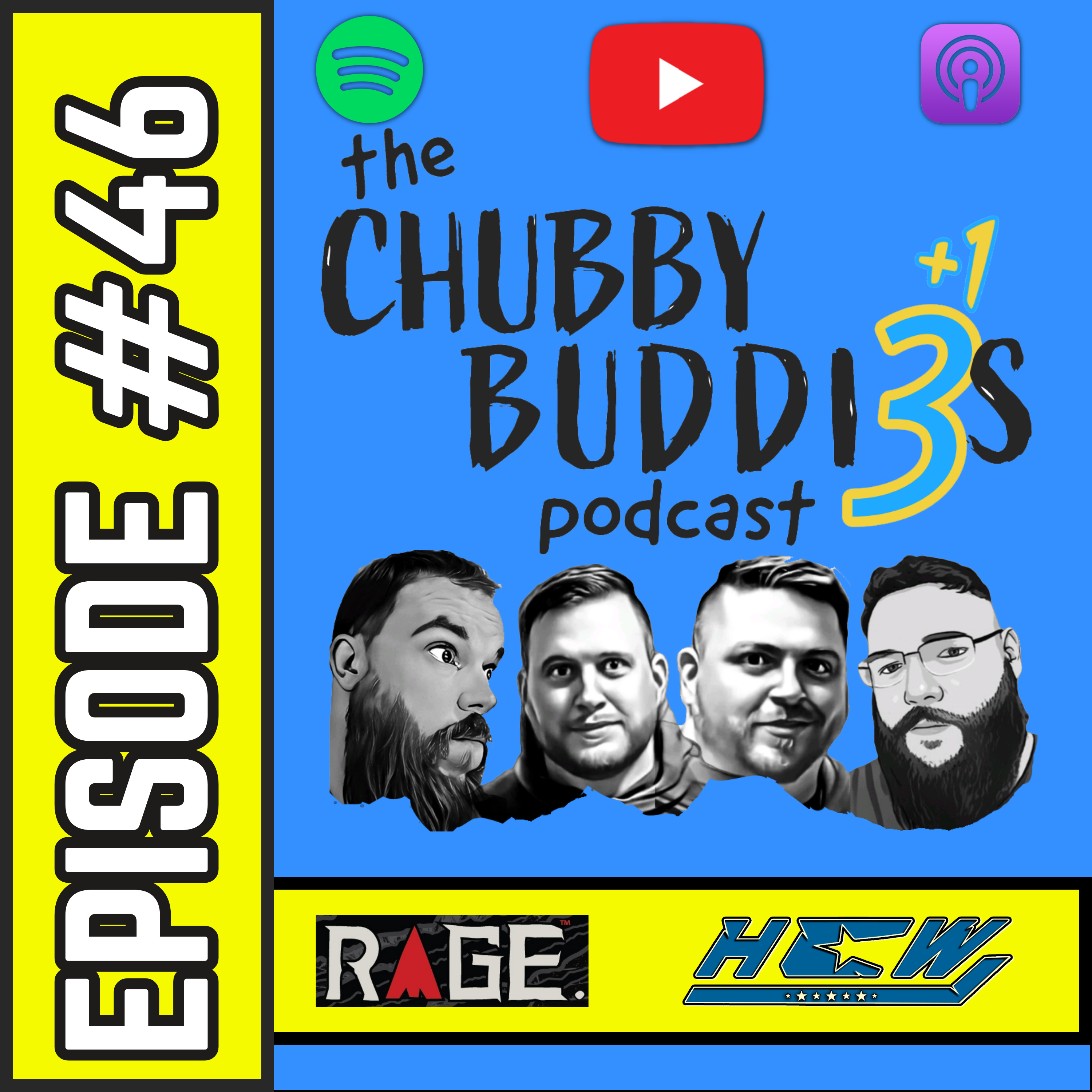 A Love Letter To Wrestling | Ep.46 | The Chubby Buddies Podcast episode artwork