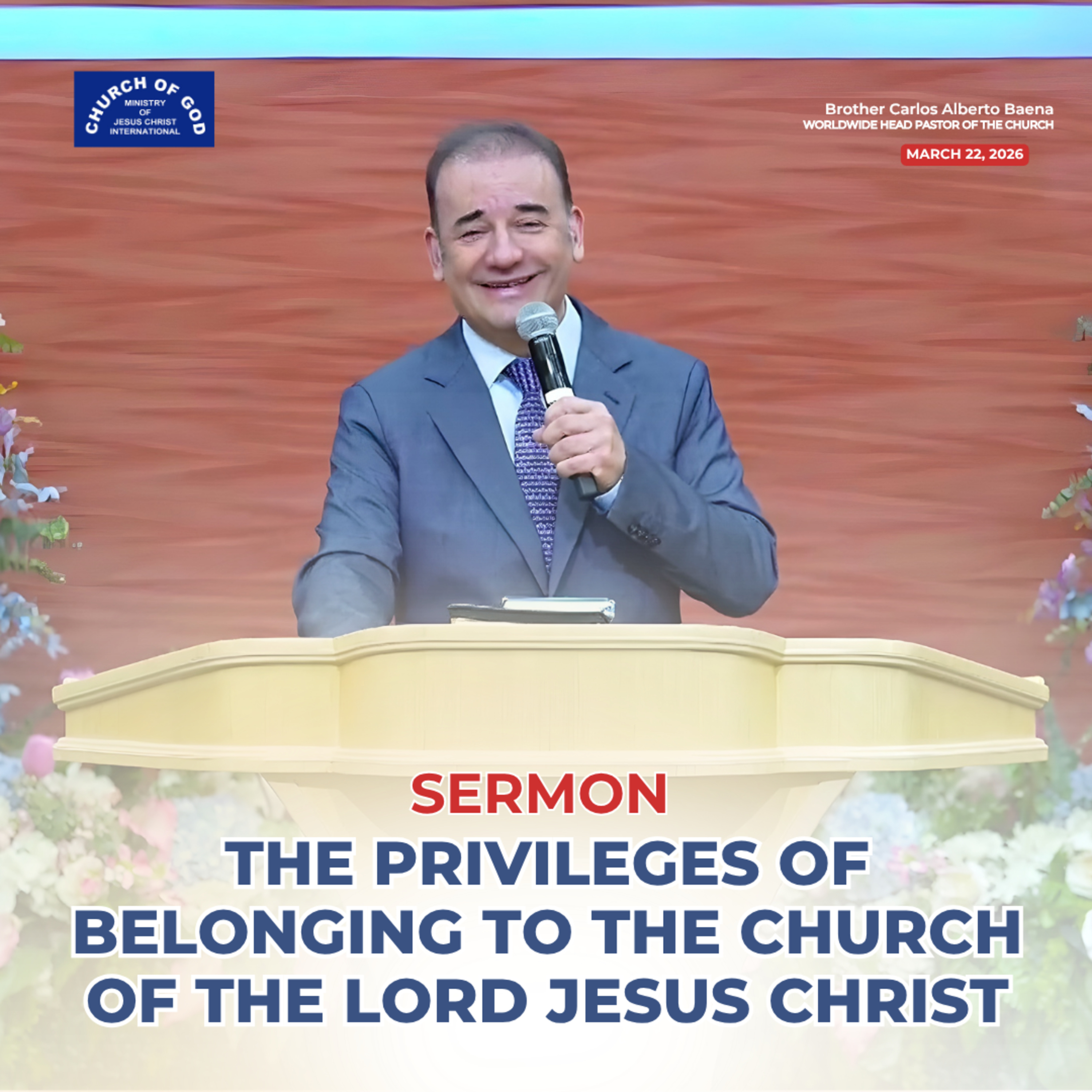 Sermon: The Privileges of Belonging to the Church of the Lord Jesus Christ episode artwork