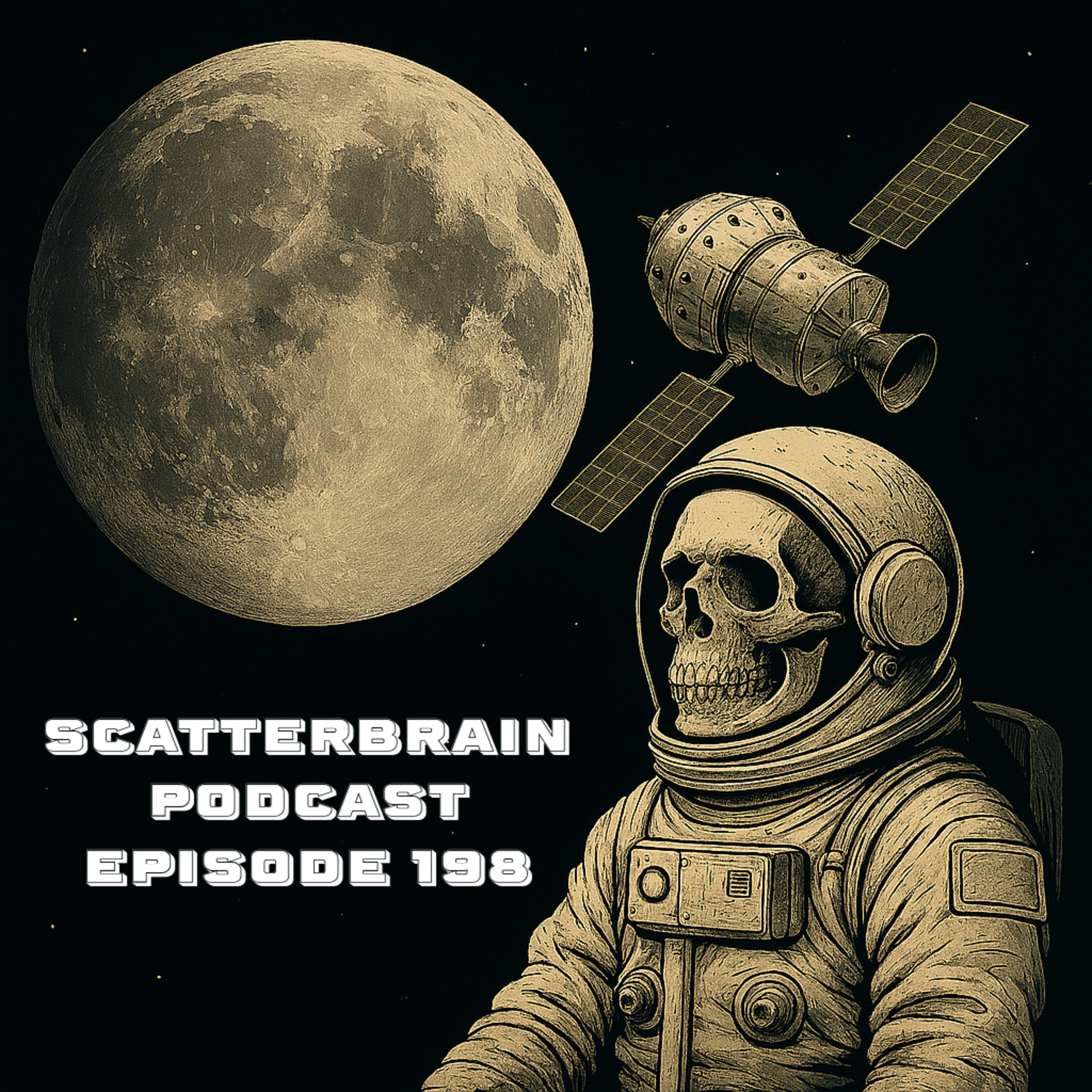 Episode 198 - Scatterbrain Podcast: Intoxicated In Outer Space episode artwork