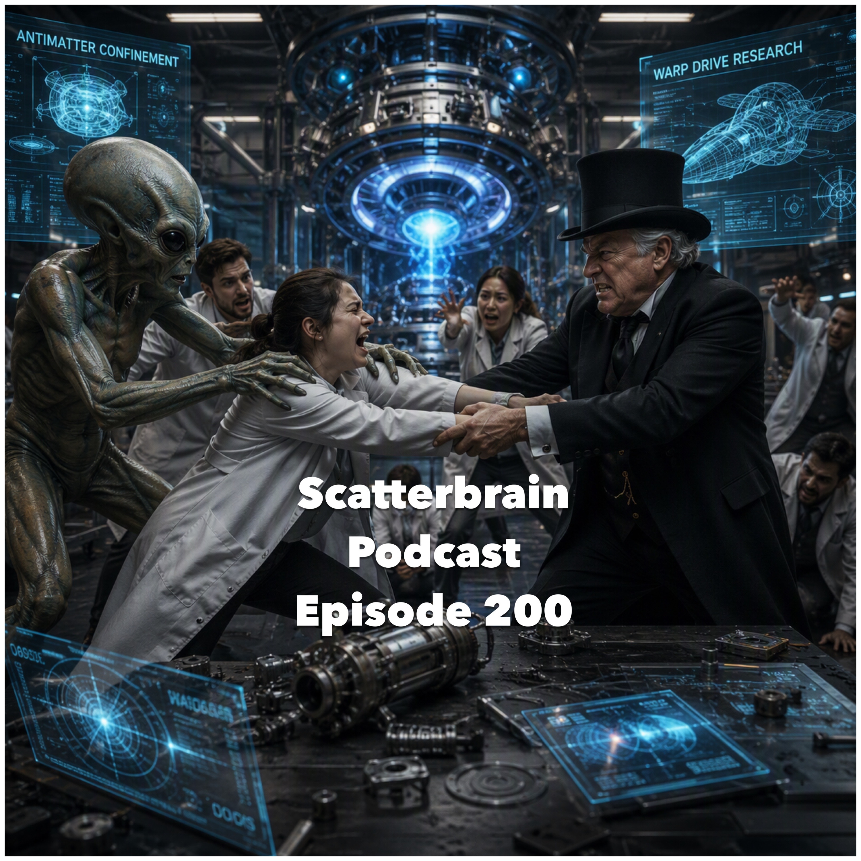 Episode 200 - Scatterbrain Podcast: It's All Just A Coincidence episode artwork