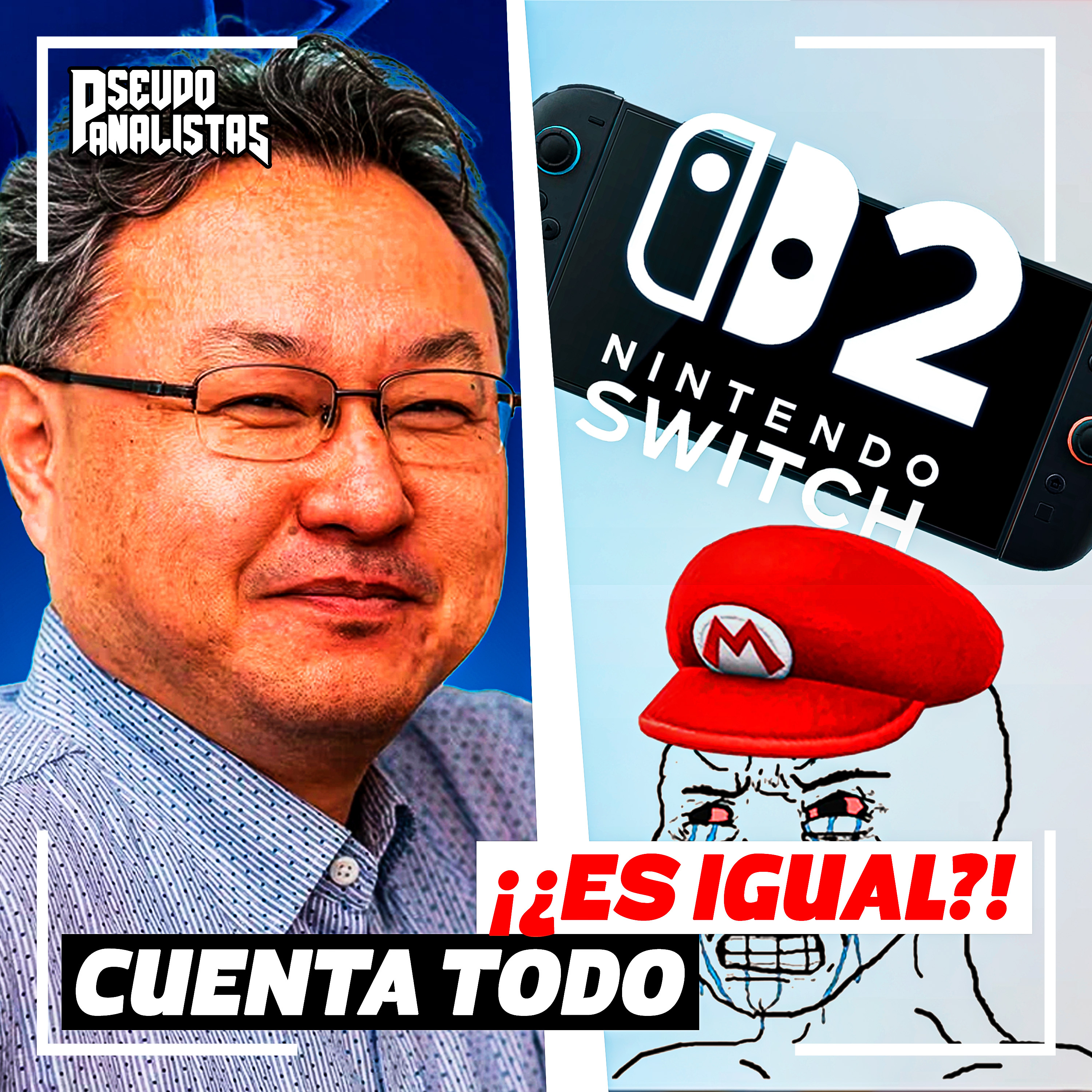 ¿CÓMO QUE LA SWITCH 2 ES LO MISMO QUE LA 1? SHUHEI YOSHIDA SUELTA TODO | #Pseudoanalistas S09E32