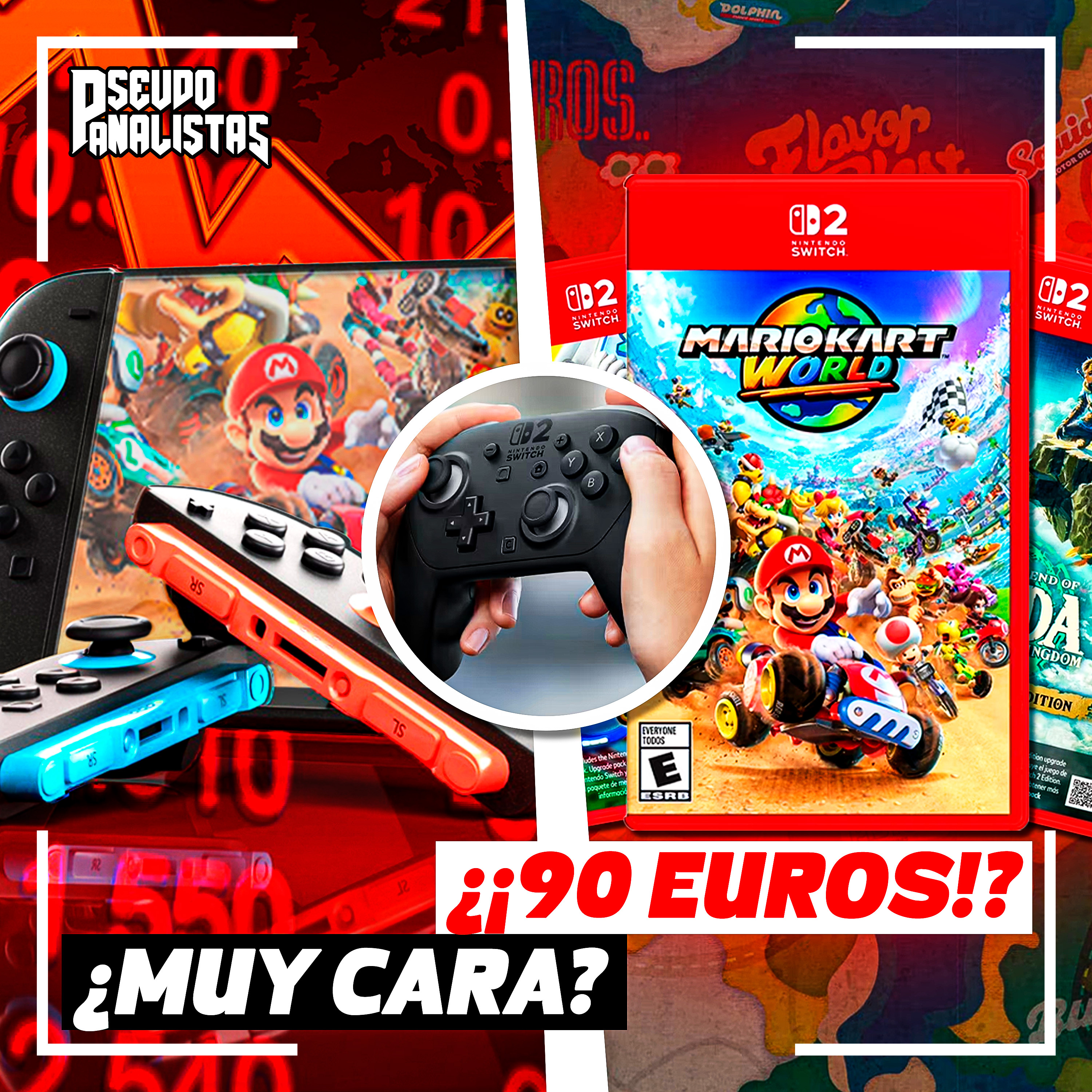 ¡TODO SOBRE NINTENDO SWITCH 2! POR QUÉ TAN CARA ALV ¿C JUEGA SOLA O QUÉ? | #Pseudoanalistas S09E45